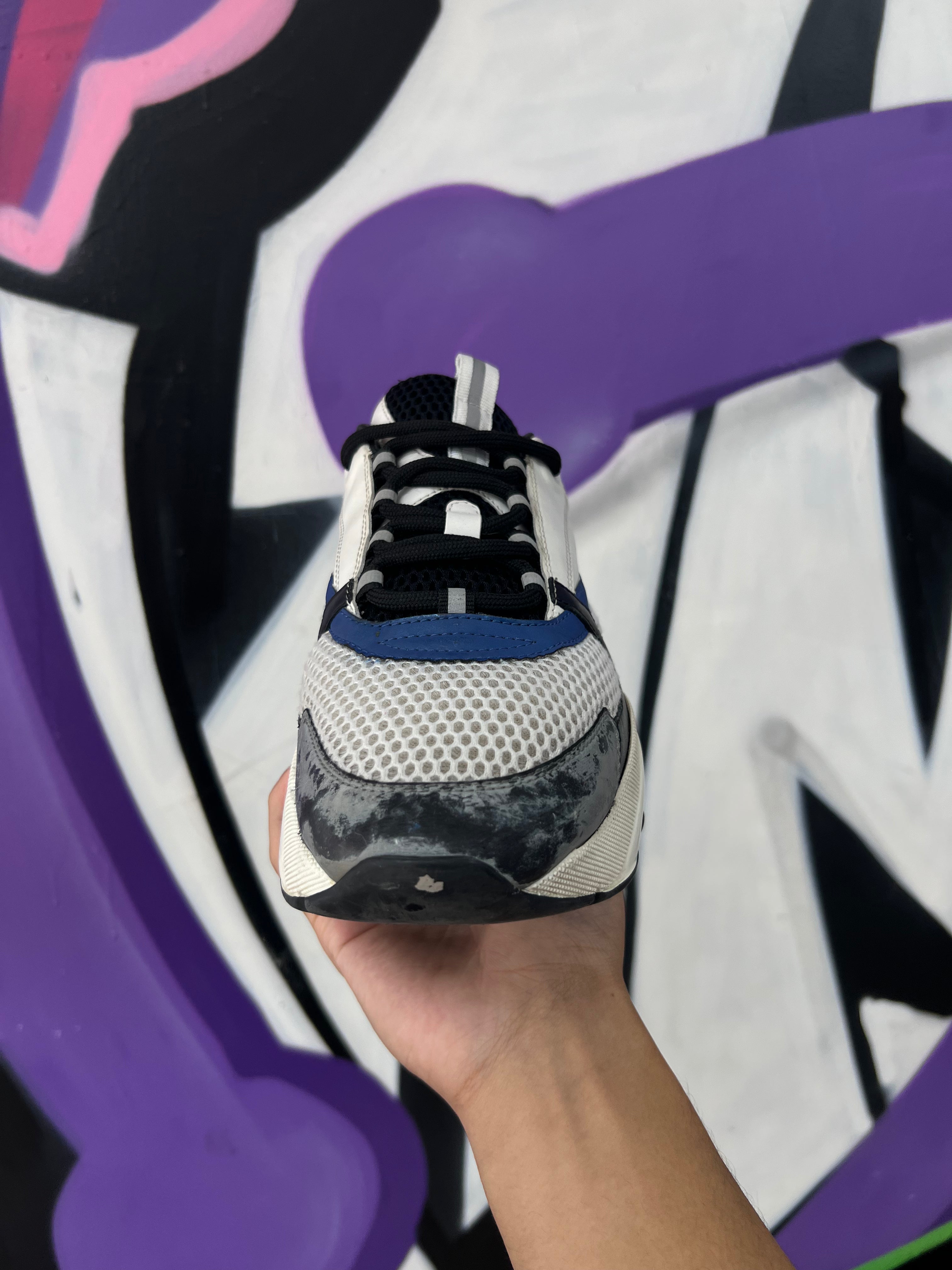 Dior Navy Black B22 Sneakers