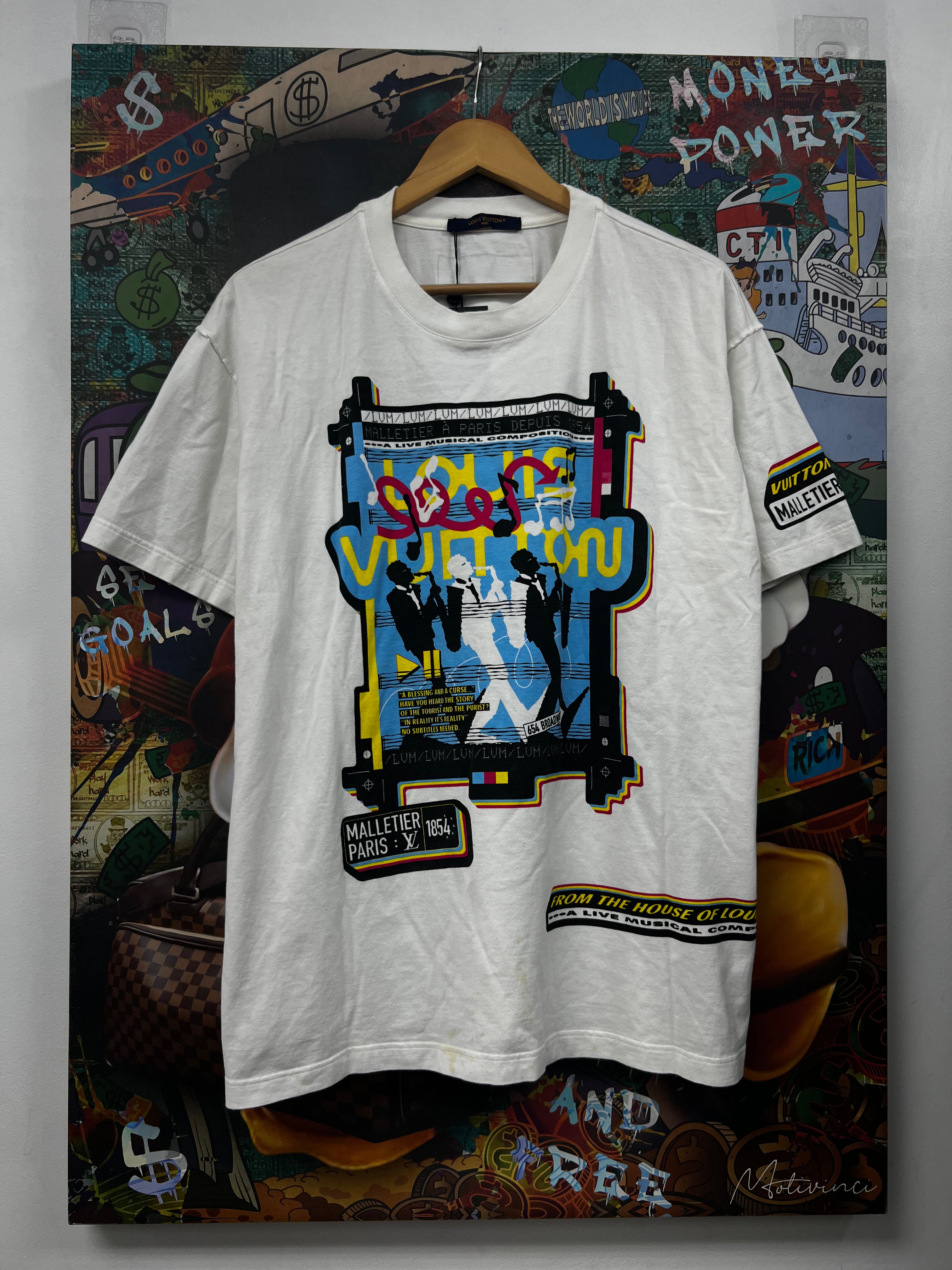 Louis Vuitton Jazz Flyers Tee