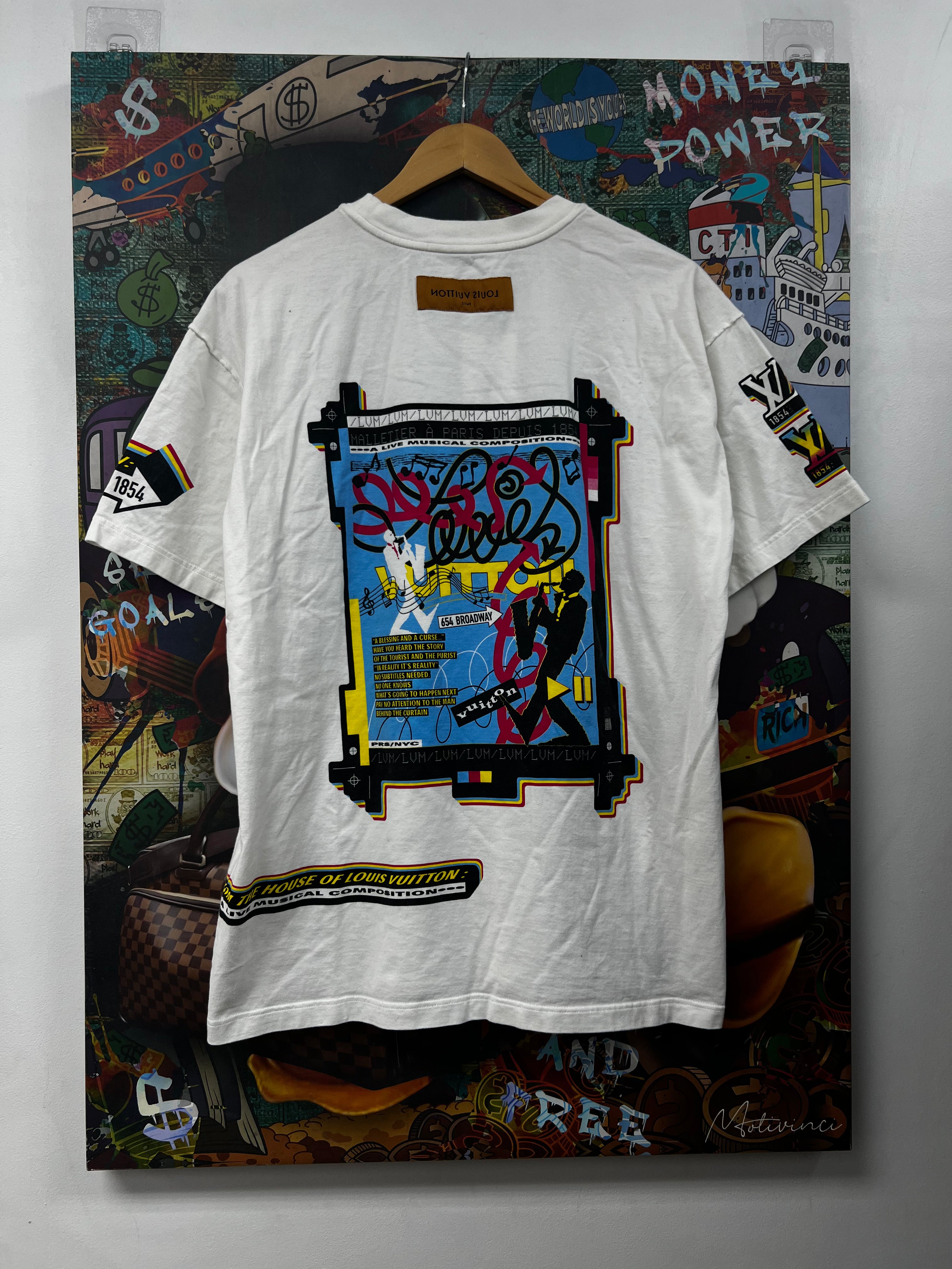 Louis Vuitton Jazz Flyers Tee