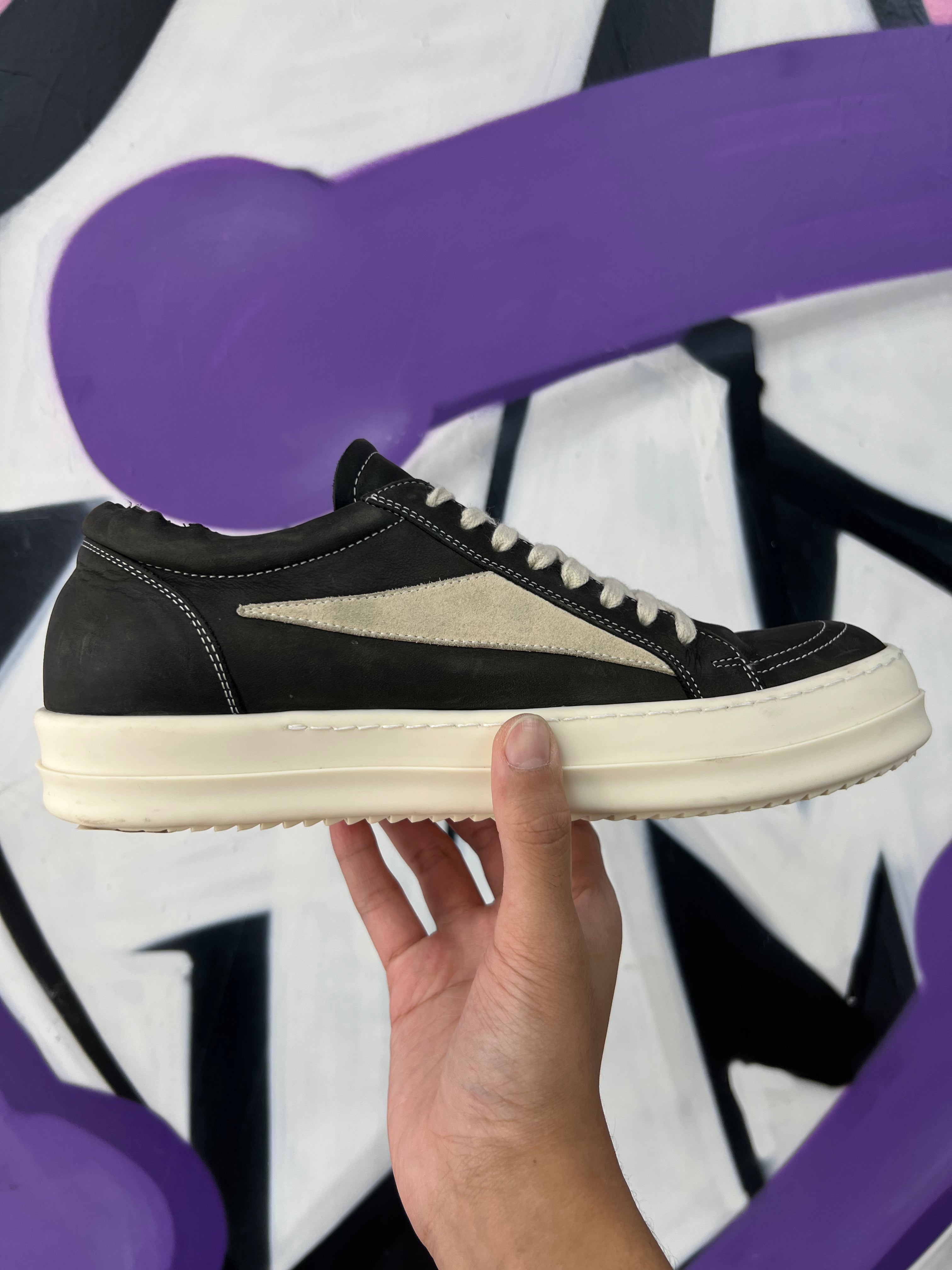 Rick Owens Bosco 'Mainline' Vintage Low Sneakers