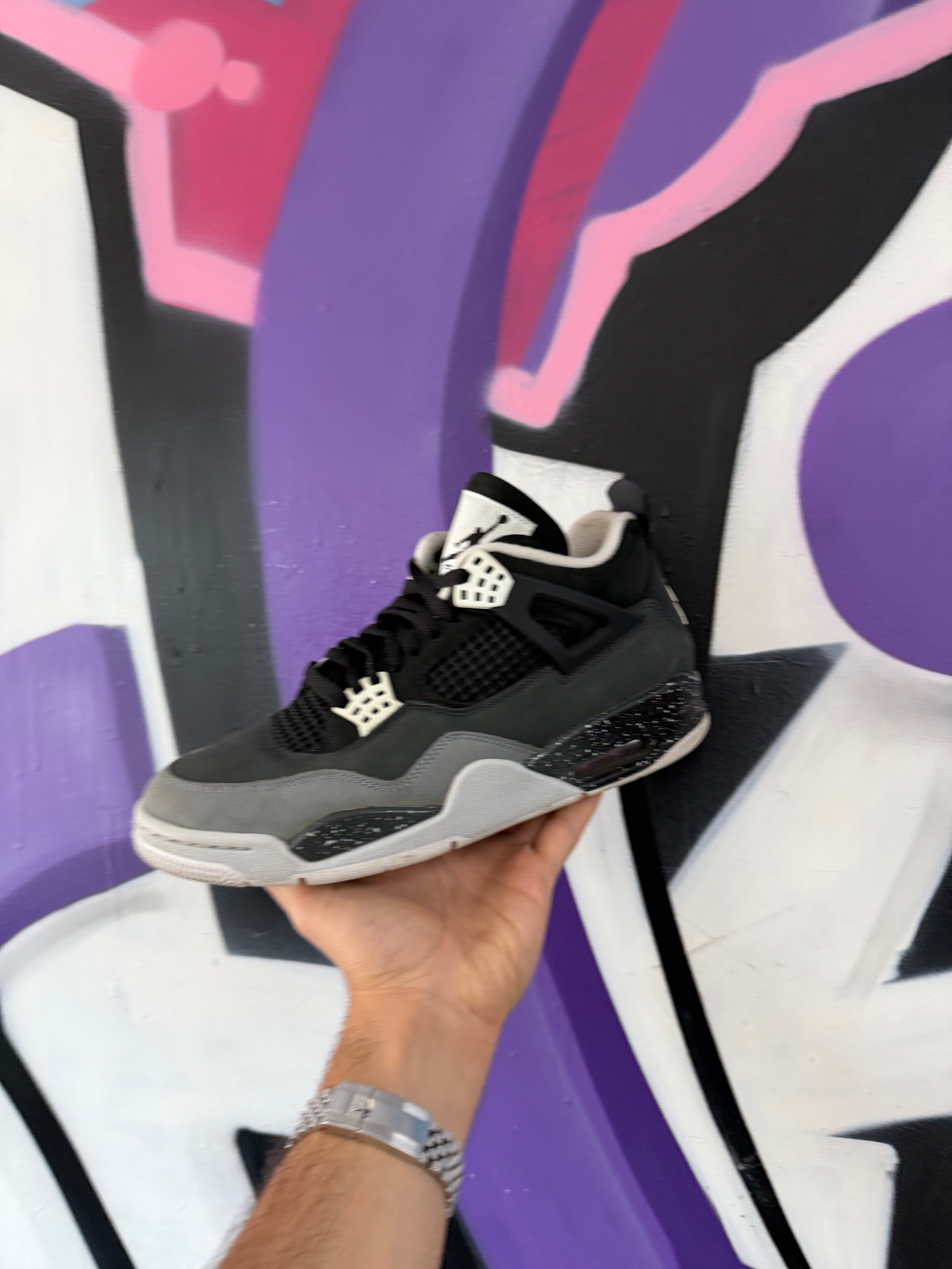 Jordan 4 Fear Sneakers