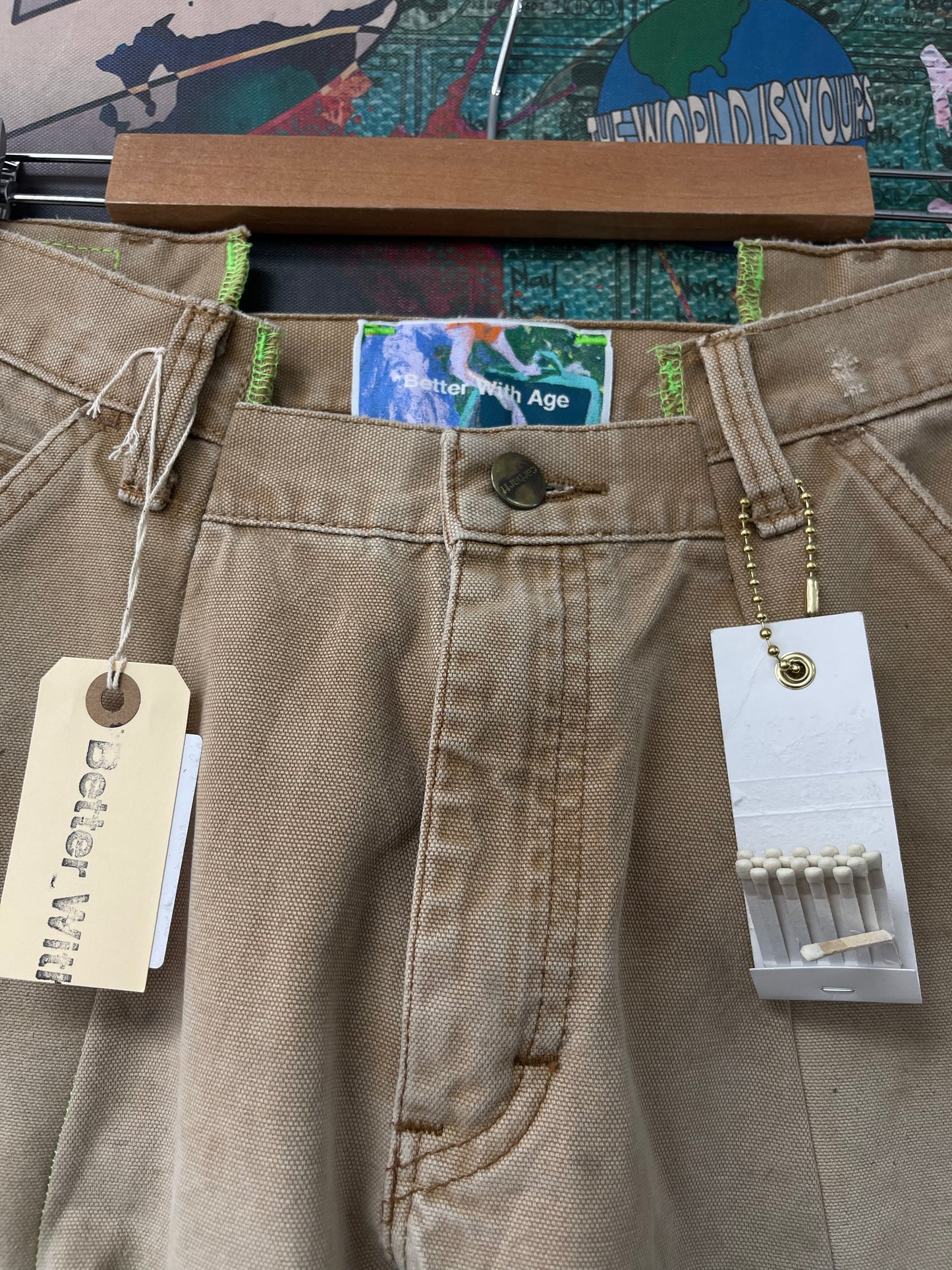 Better With Age Lemon Trouser New With Tags