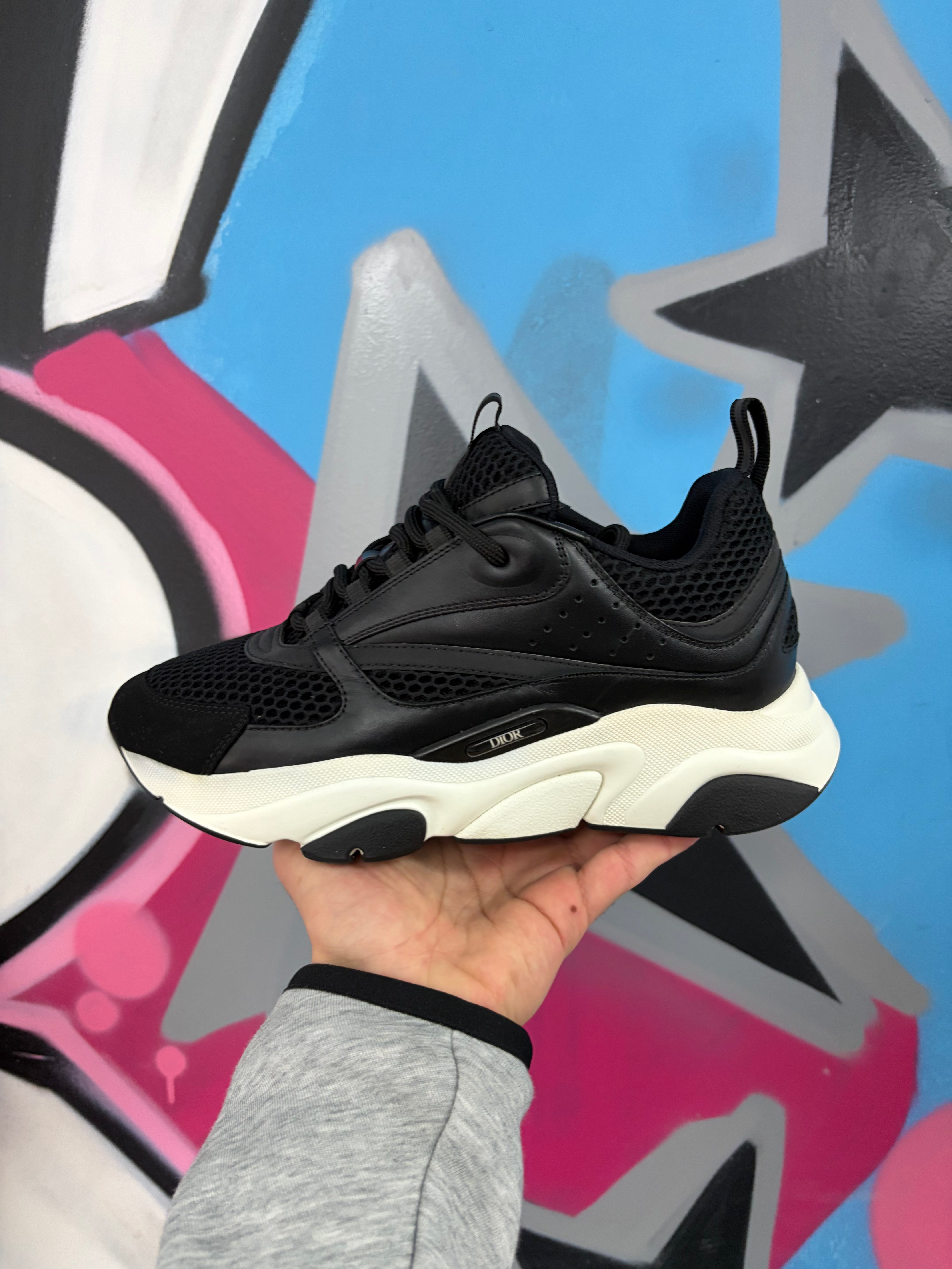 Dior B22 Black White Sneakers