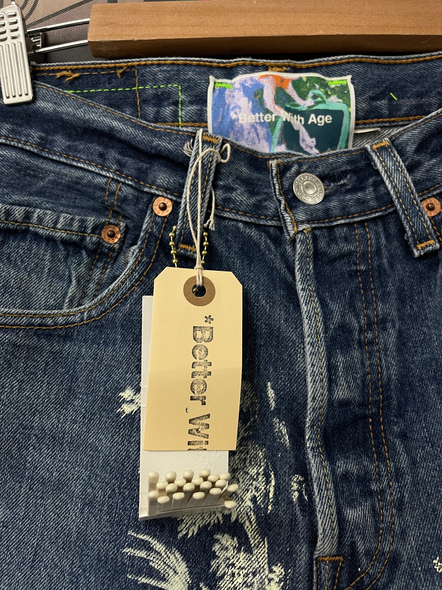 Better With Age Teresa Denim Shorts New With Tags