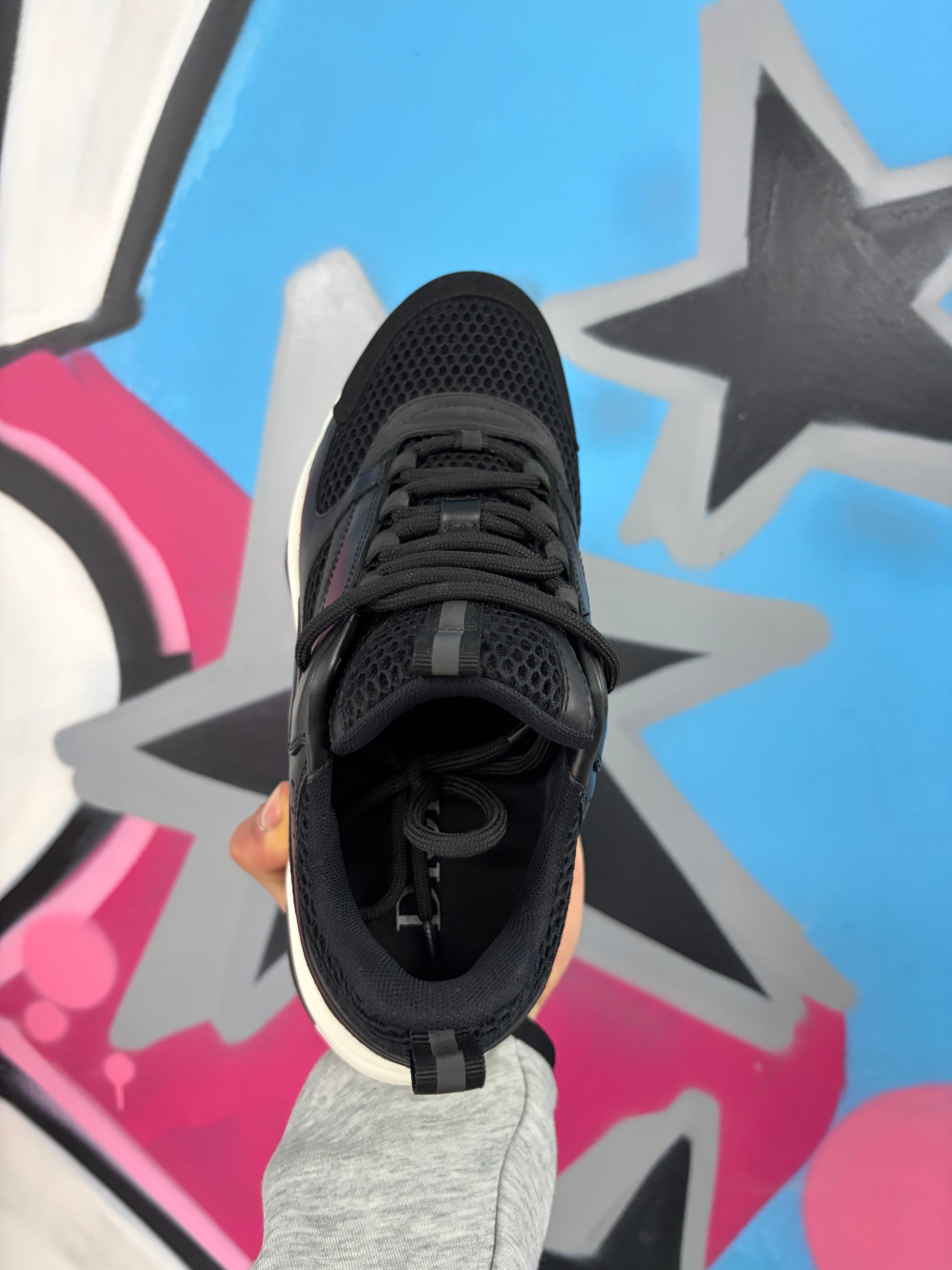 Dior B22 Black White Sneakers