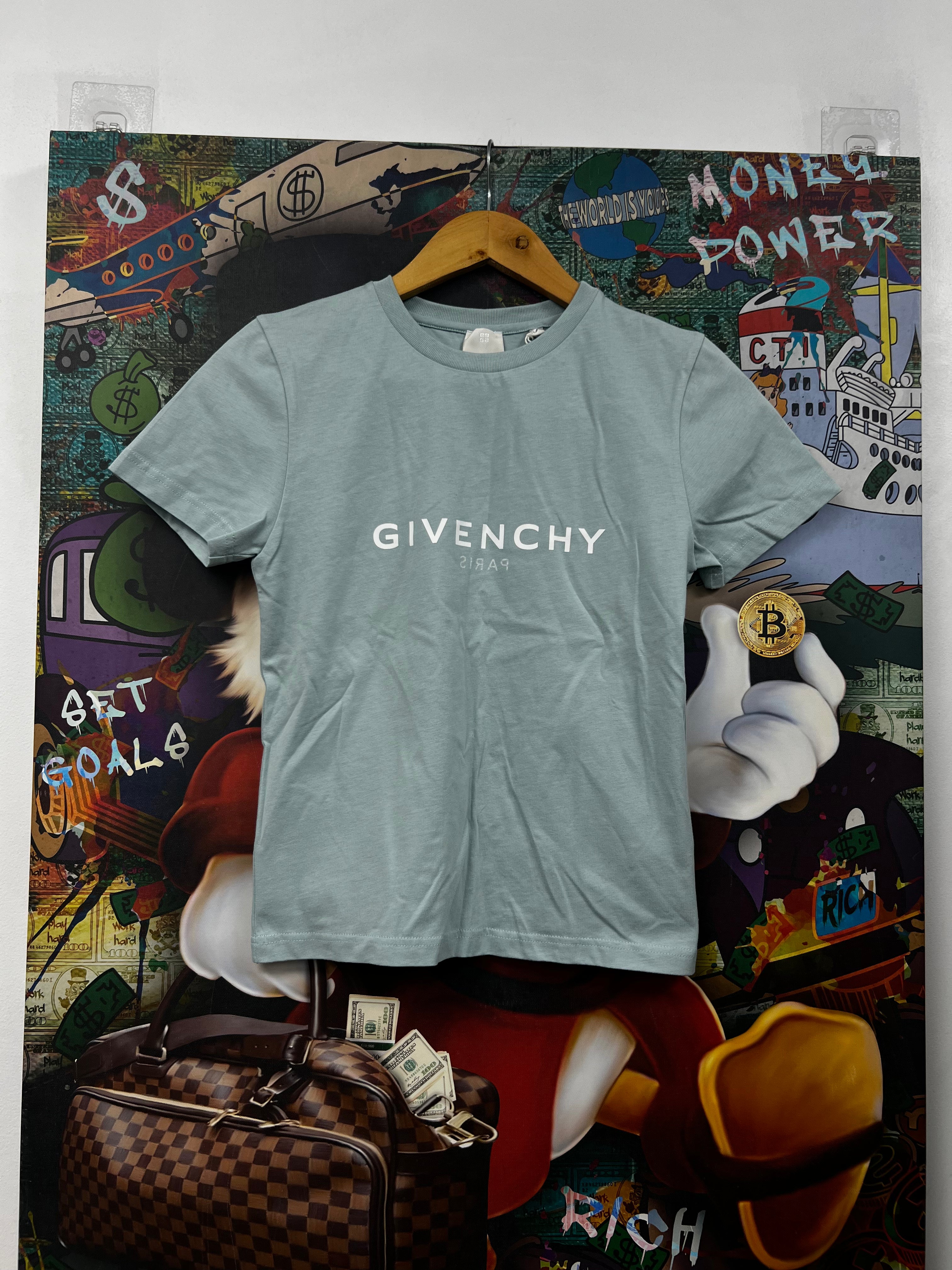 Givenchy Blue White Logo (Kid's) Tee