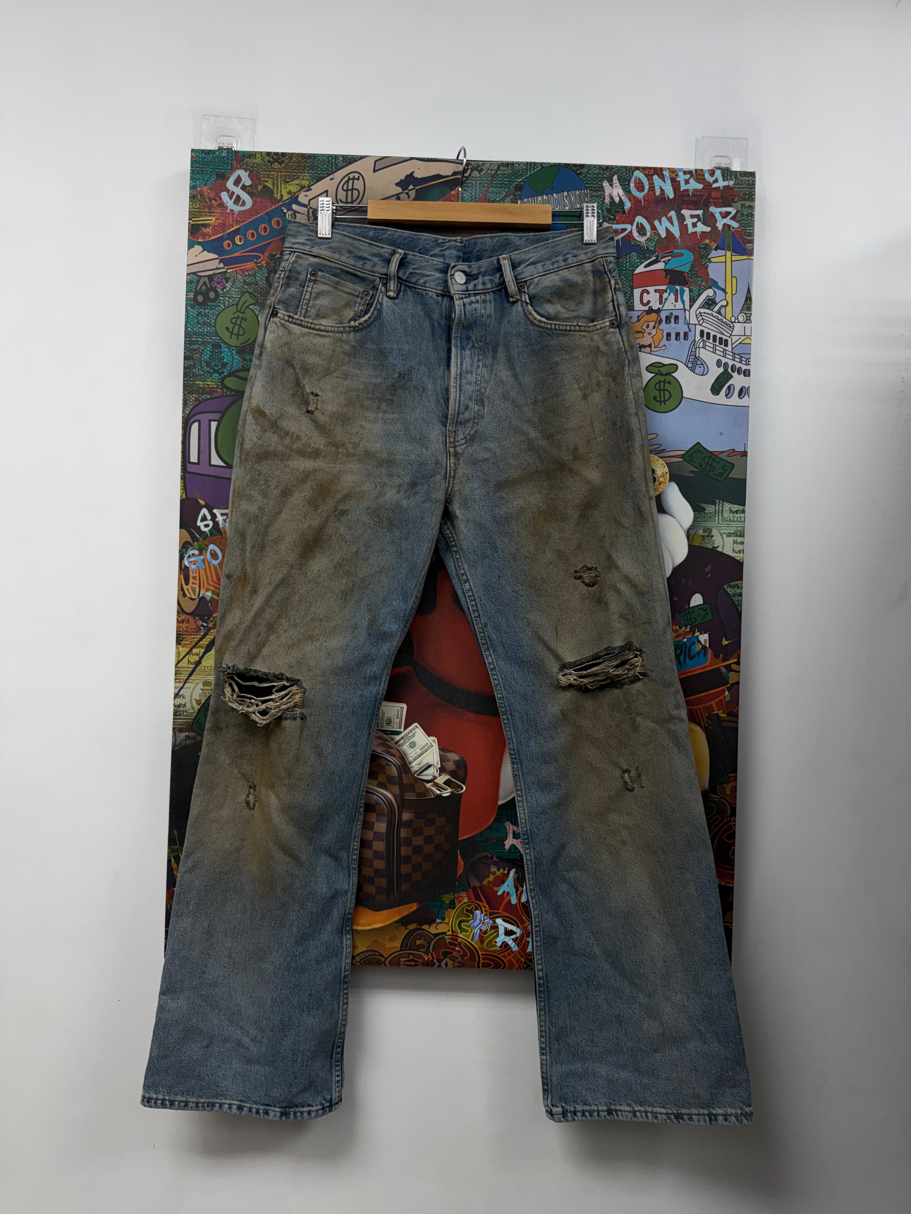 Acne Studios Mud Wash Jeans