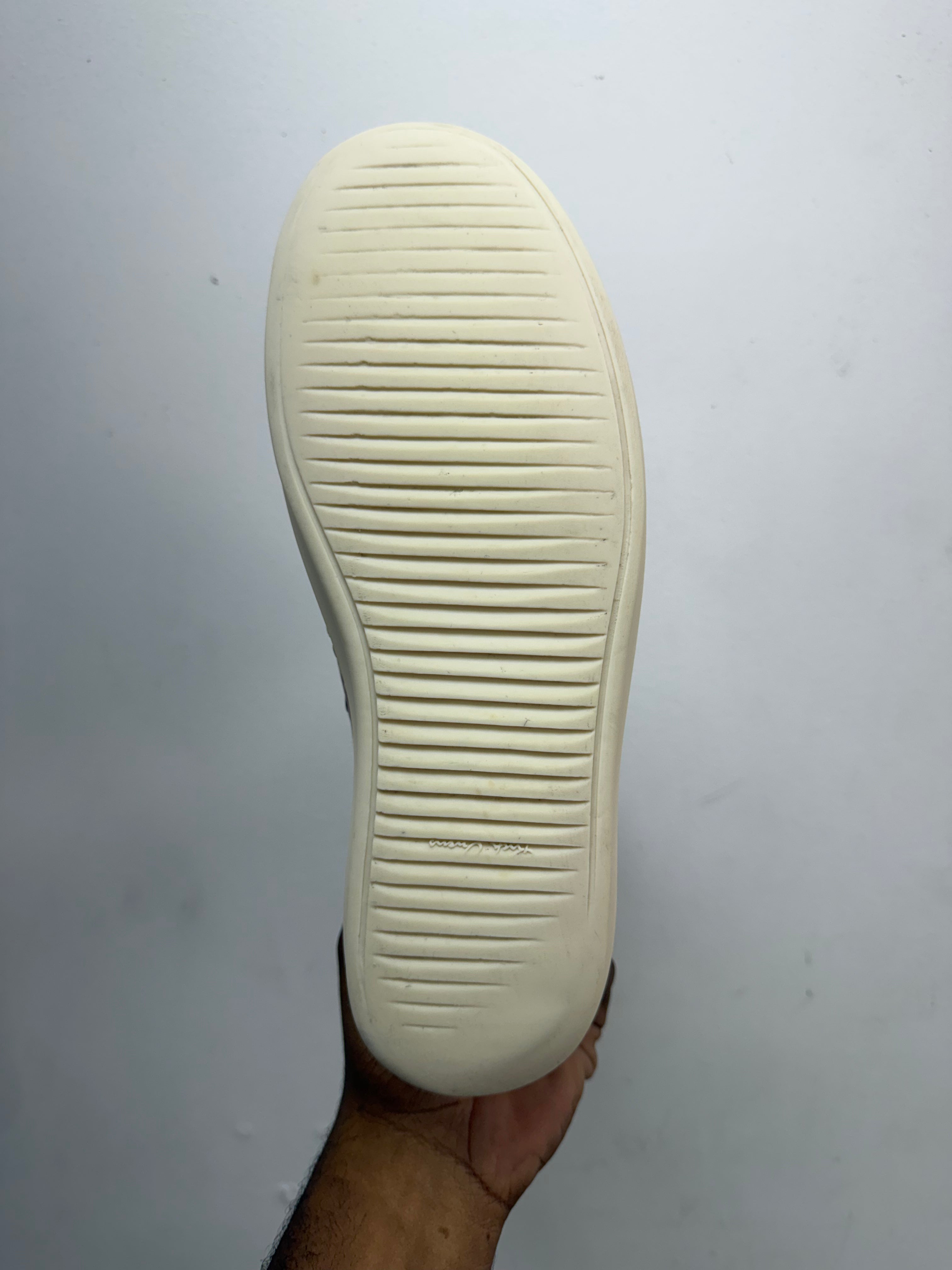 Rick Owens Dusty Pink Hi Sneakers