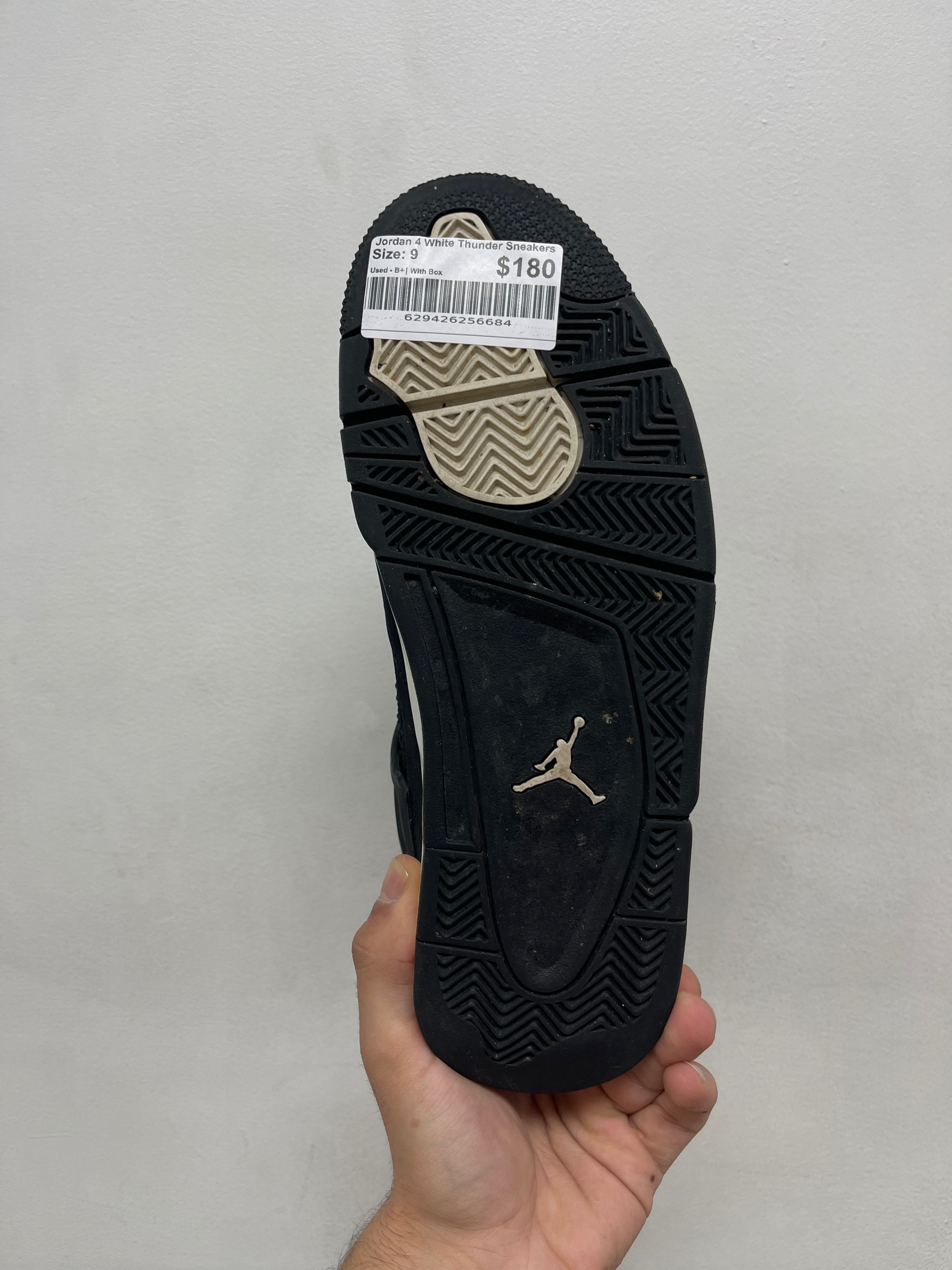 Jordan 4 White Thunder Sneakers