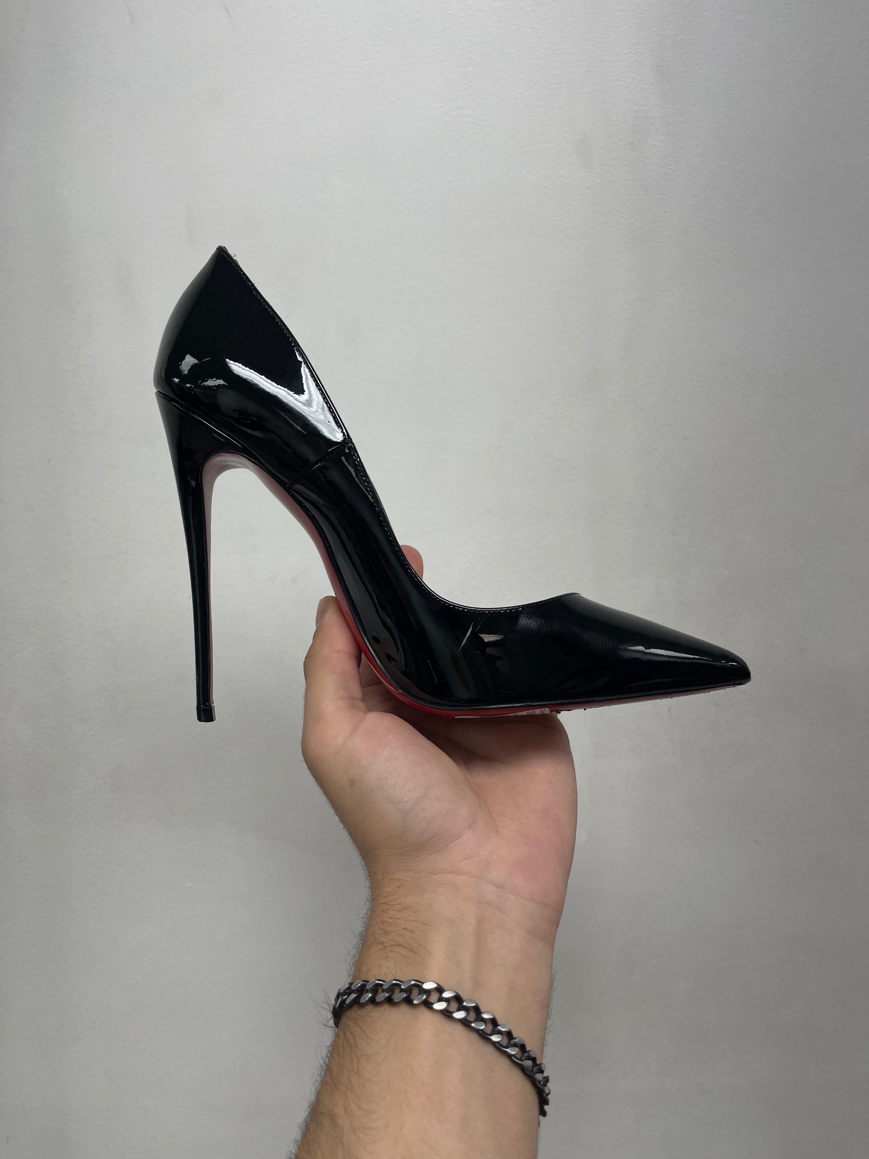 Christian Louboutin Black Red Bottom Heels