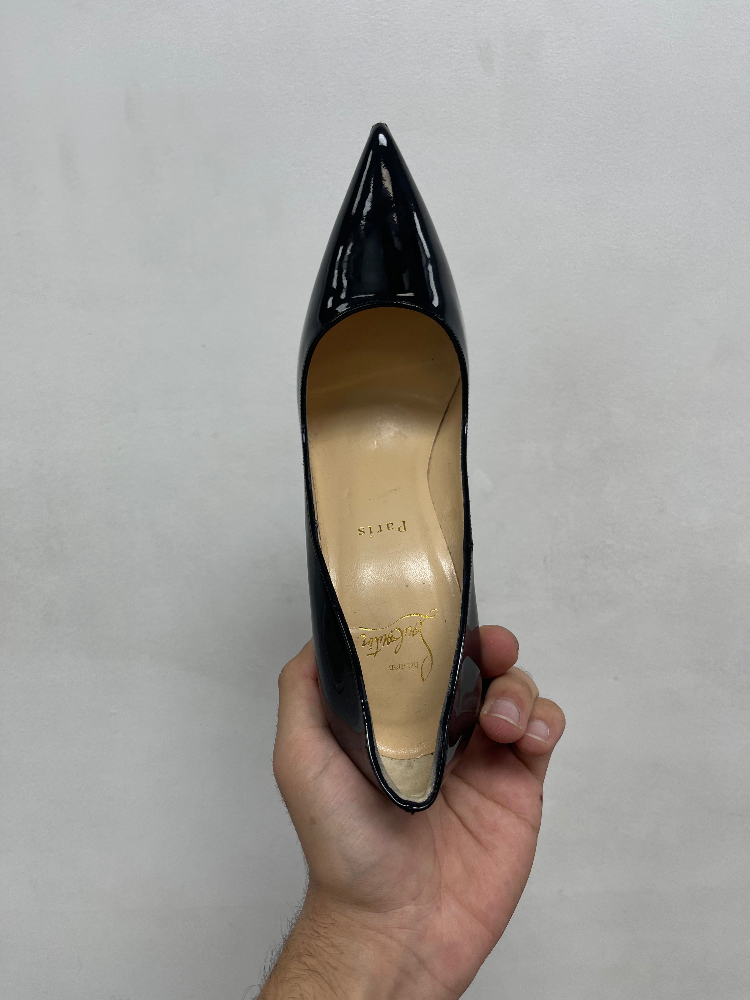 Christian Louboutin Black Red Bottom Heels