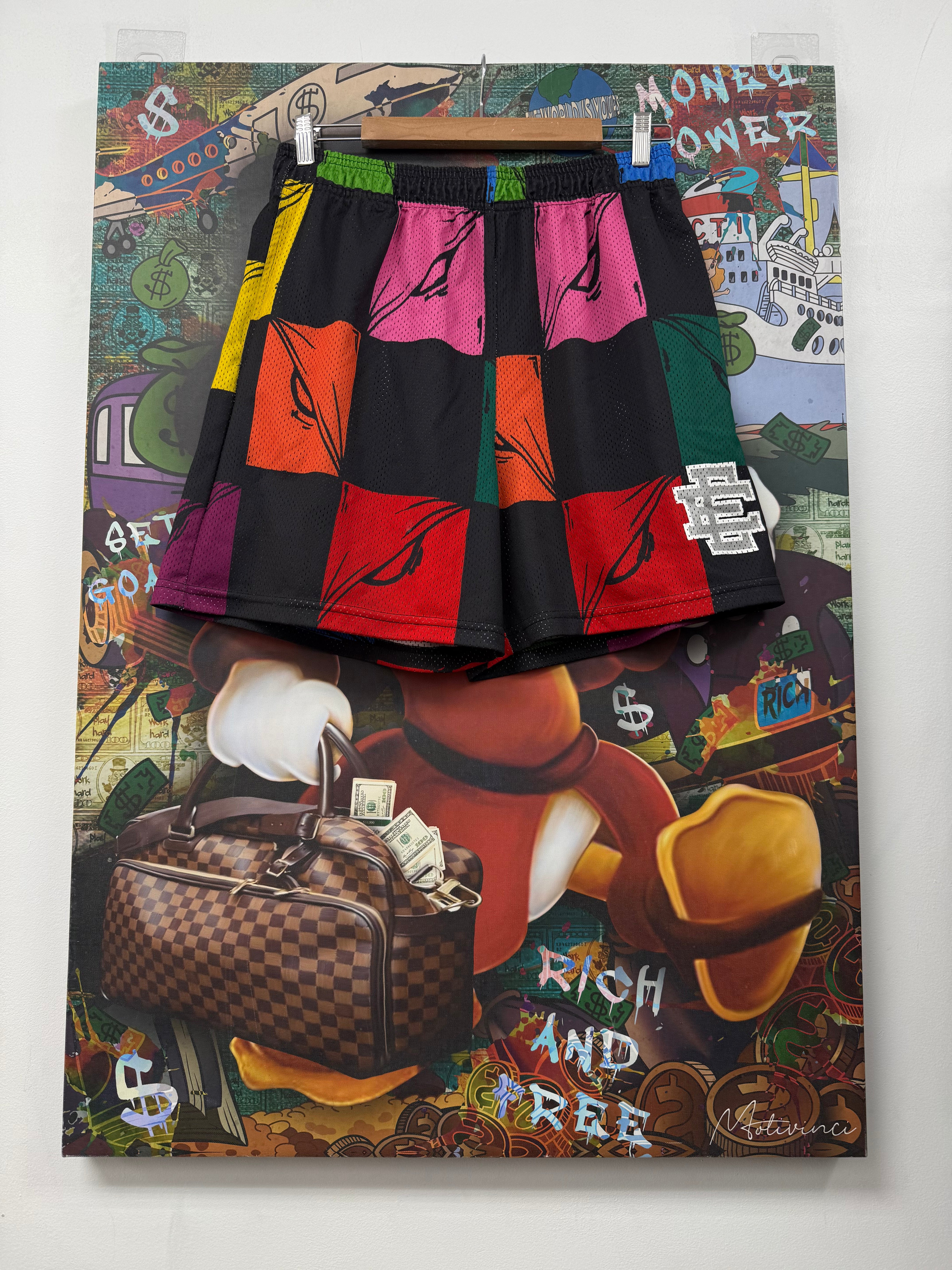 Eric Emanuel Matty Boy Multi 99 Eyes Shorts