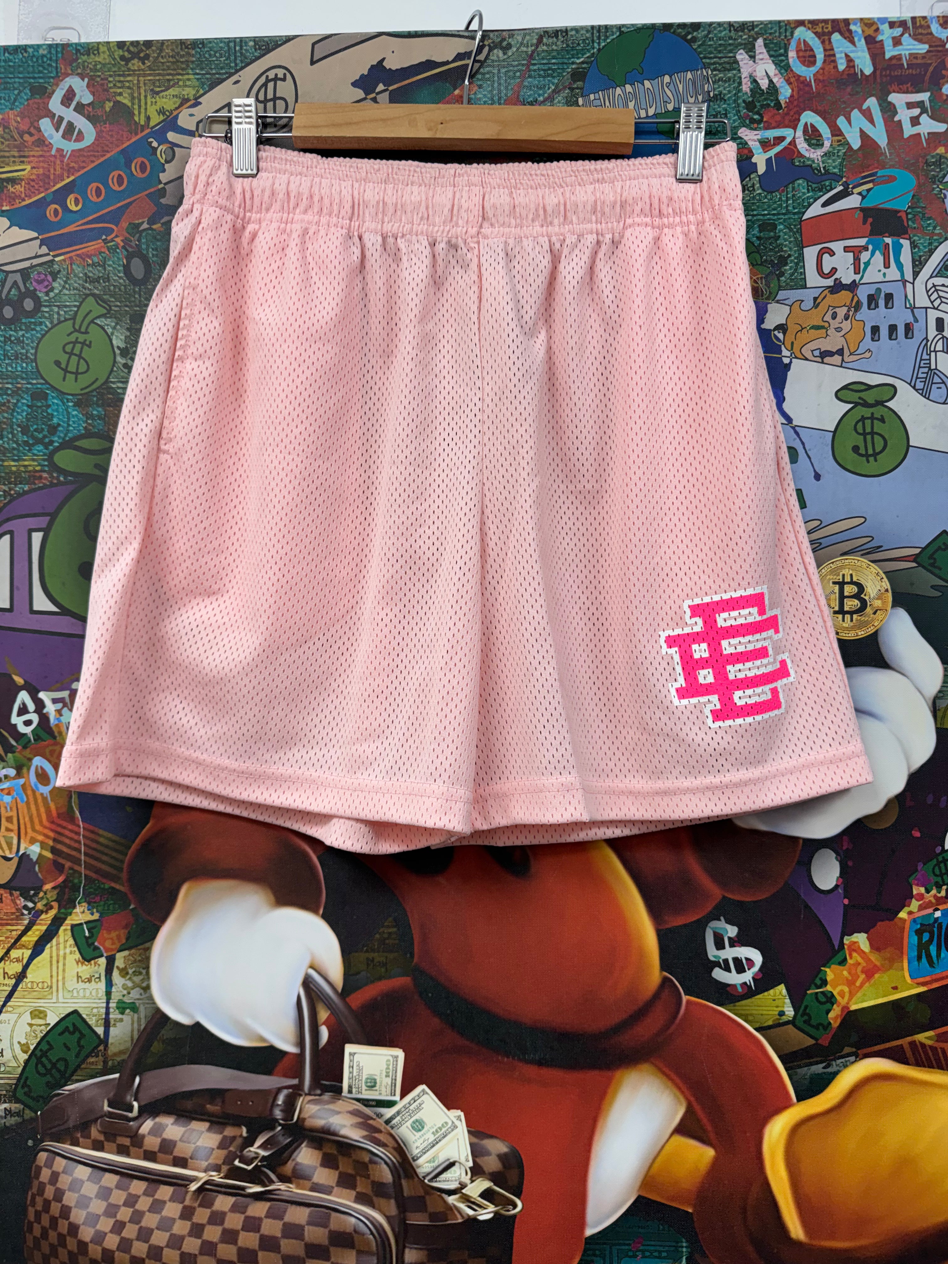 Eric Emanuel Pink Hot Pink Shorts