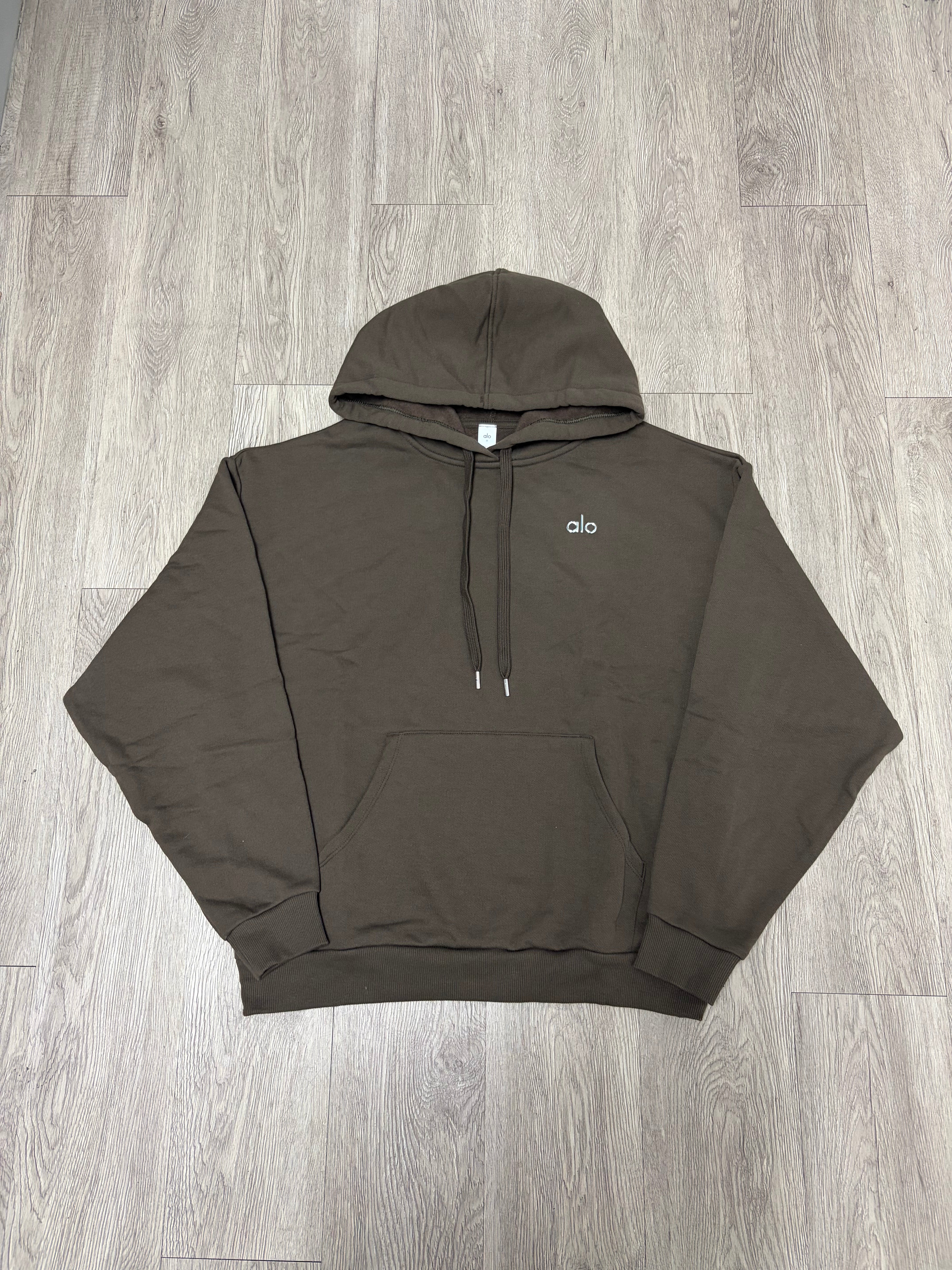 Alo Espresso Brown Hoodie