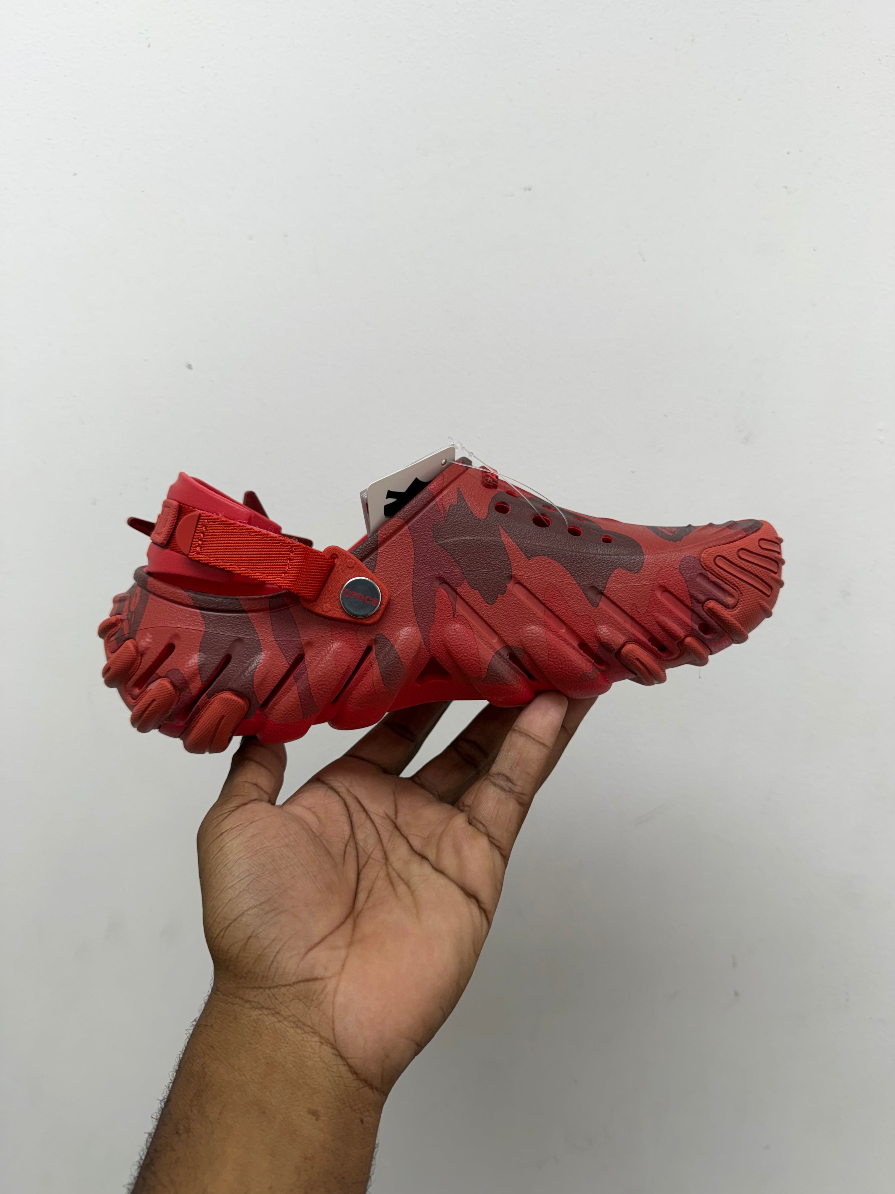 BAPE Crocs Red Camo Clog
