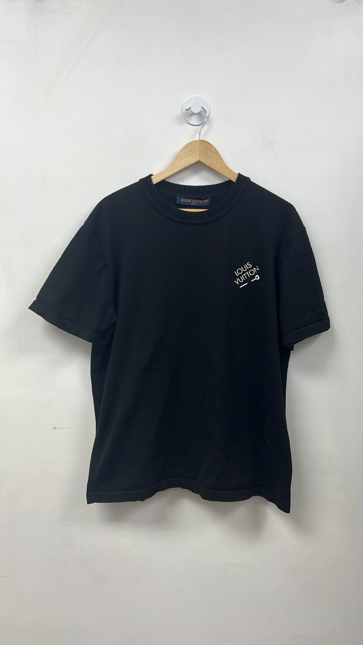 Louis Vuitton Black Staple Edition Tee