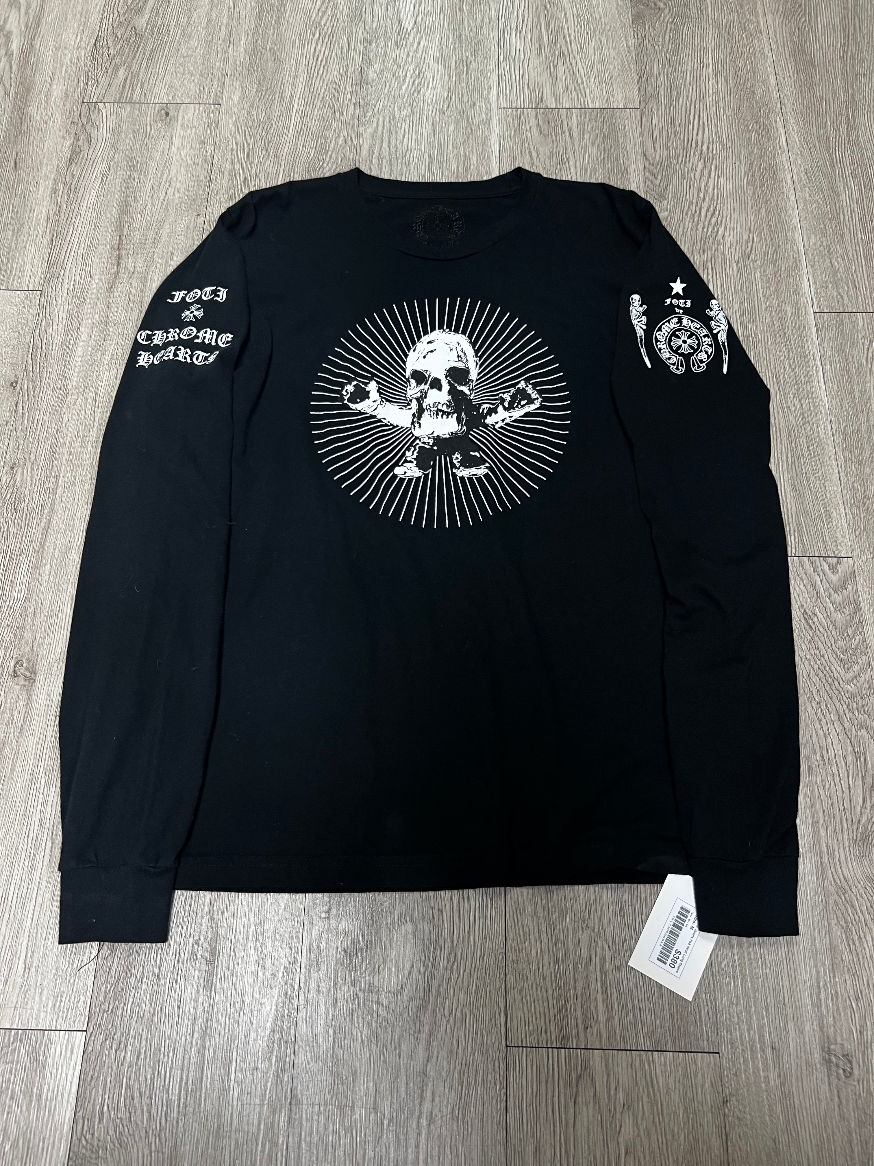 Chrome Hearts Foti Skull Long Sleeve