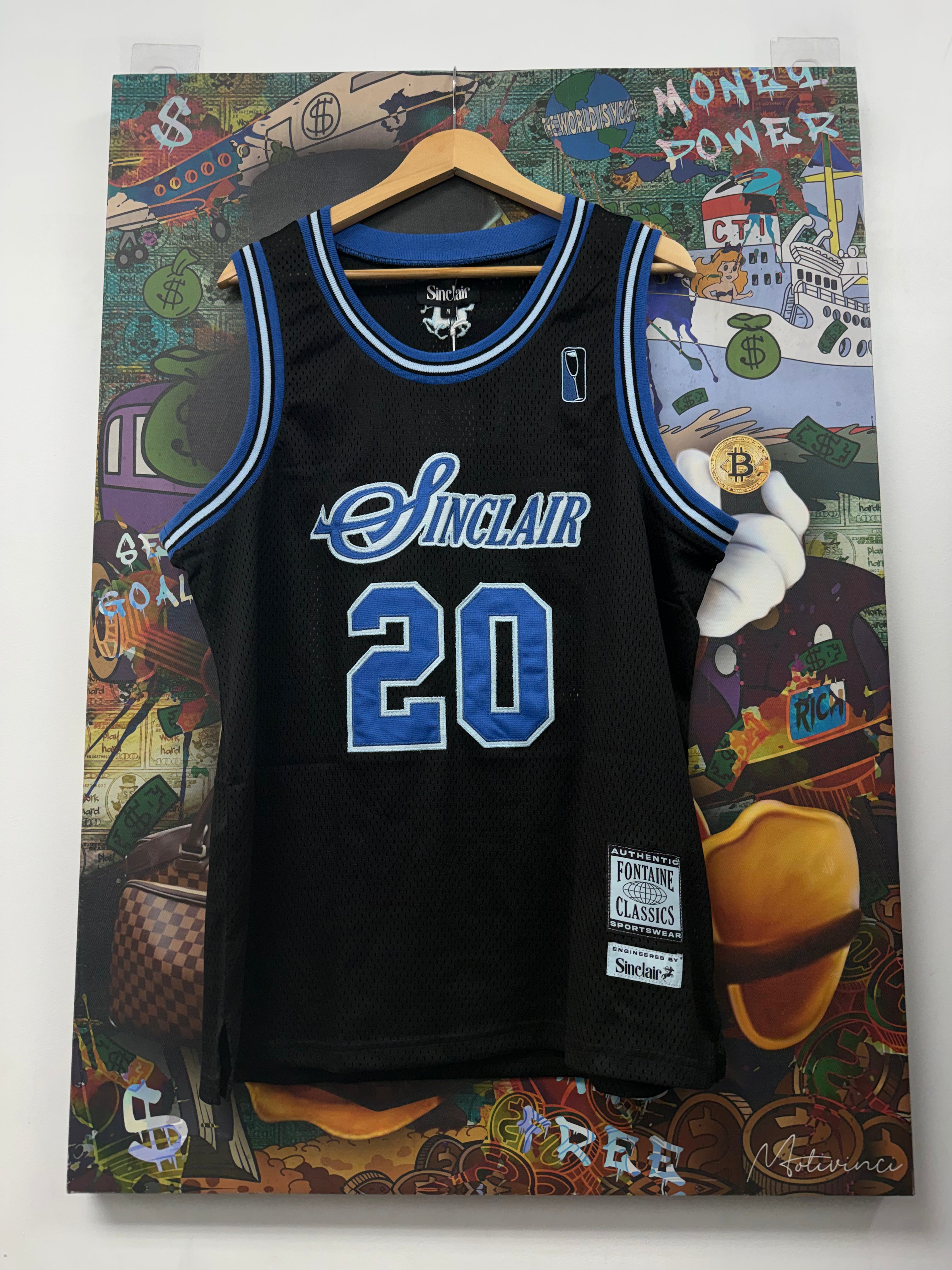 Sinclair Black Blue Jersey