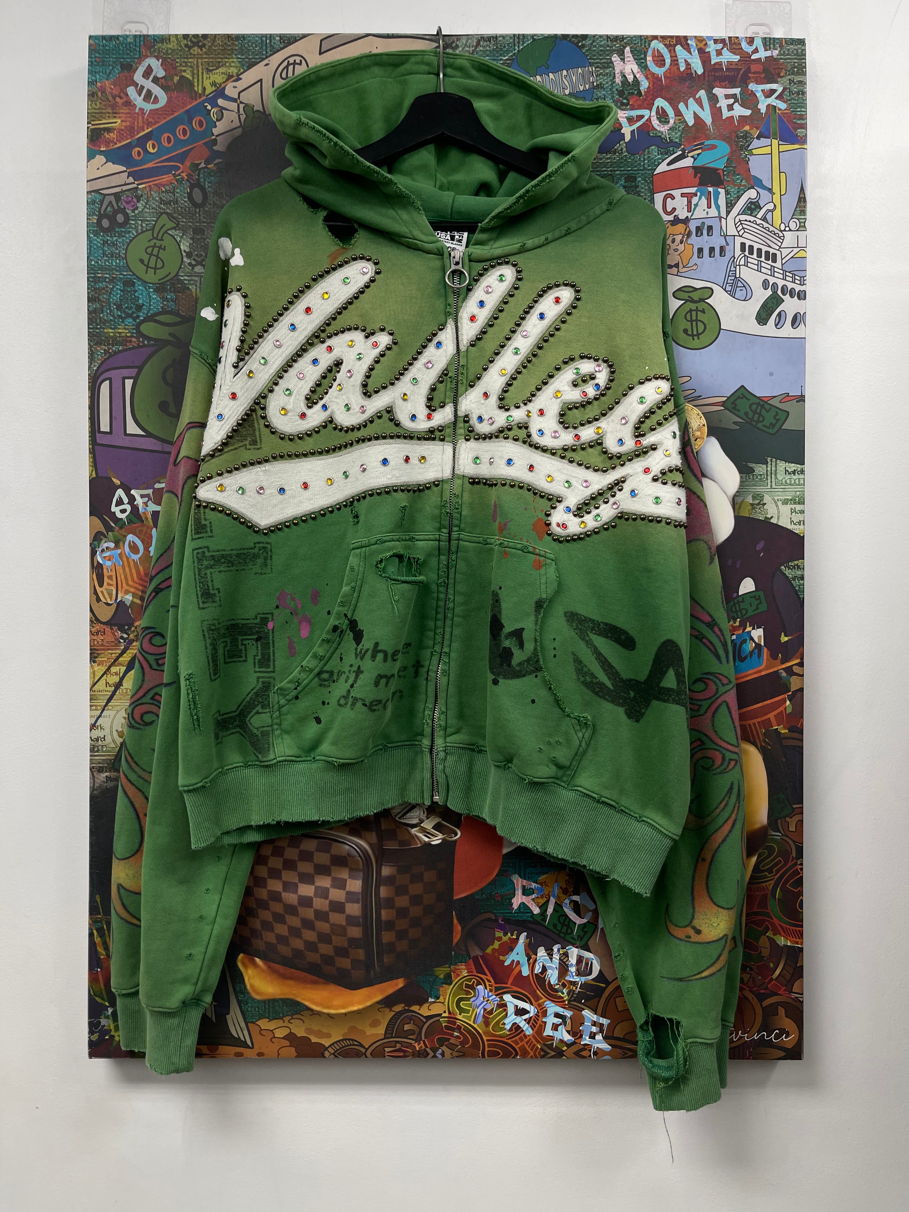 Vale Green Inferno Zip Up