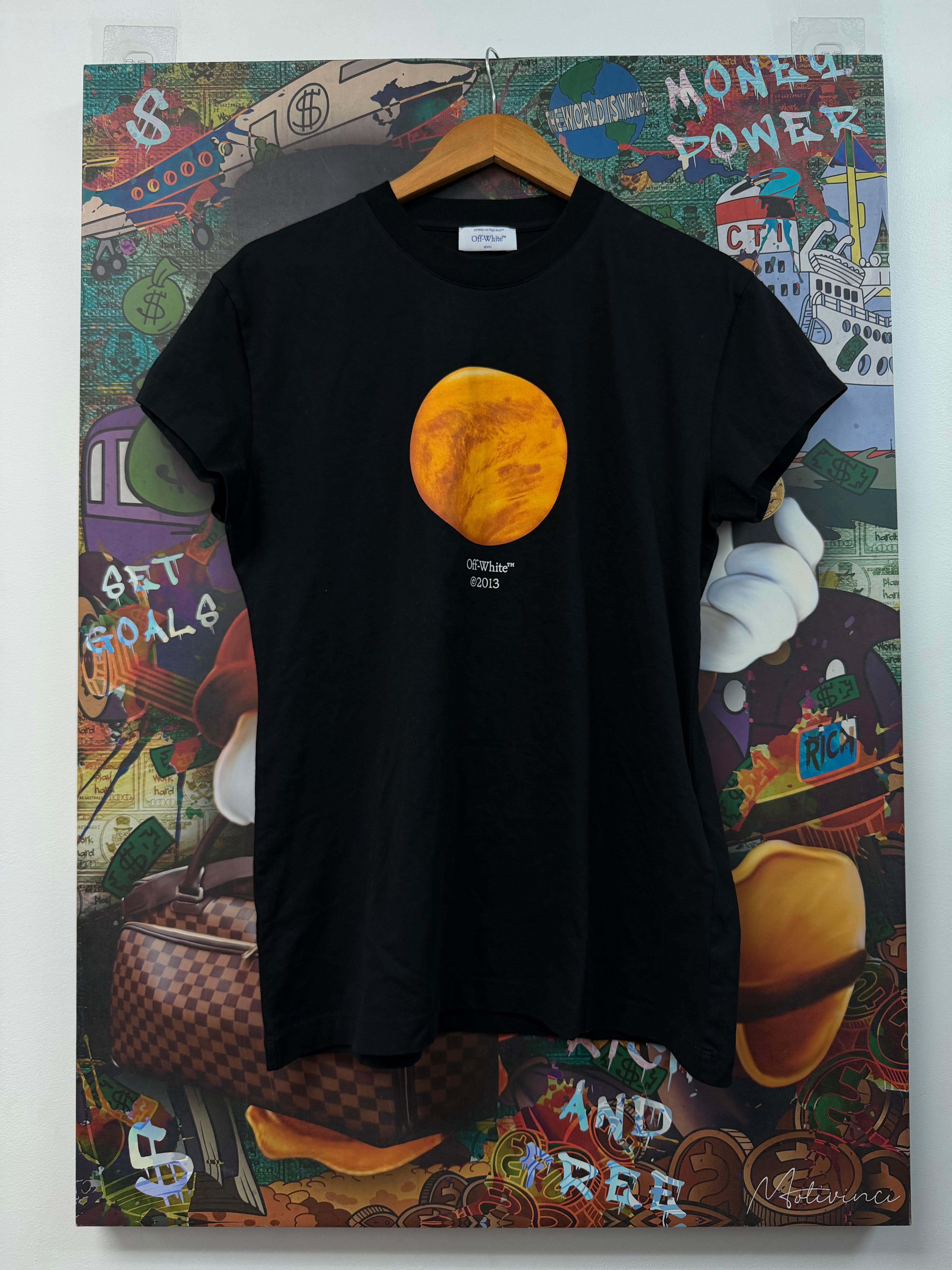 Off-White Black Mars Womens Tee