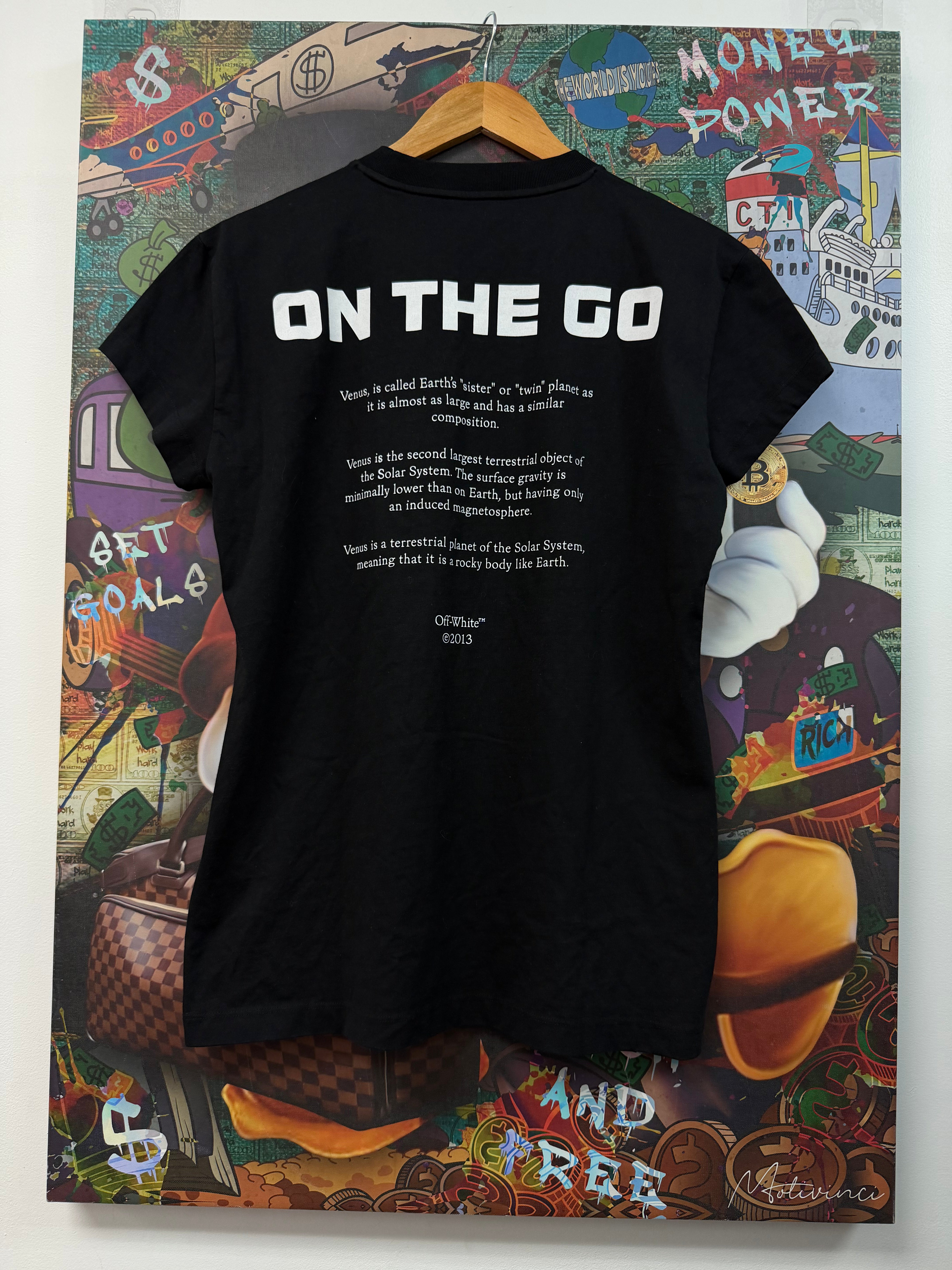 Off-White Black Mars Womens Tee