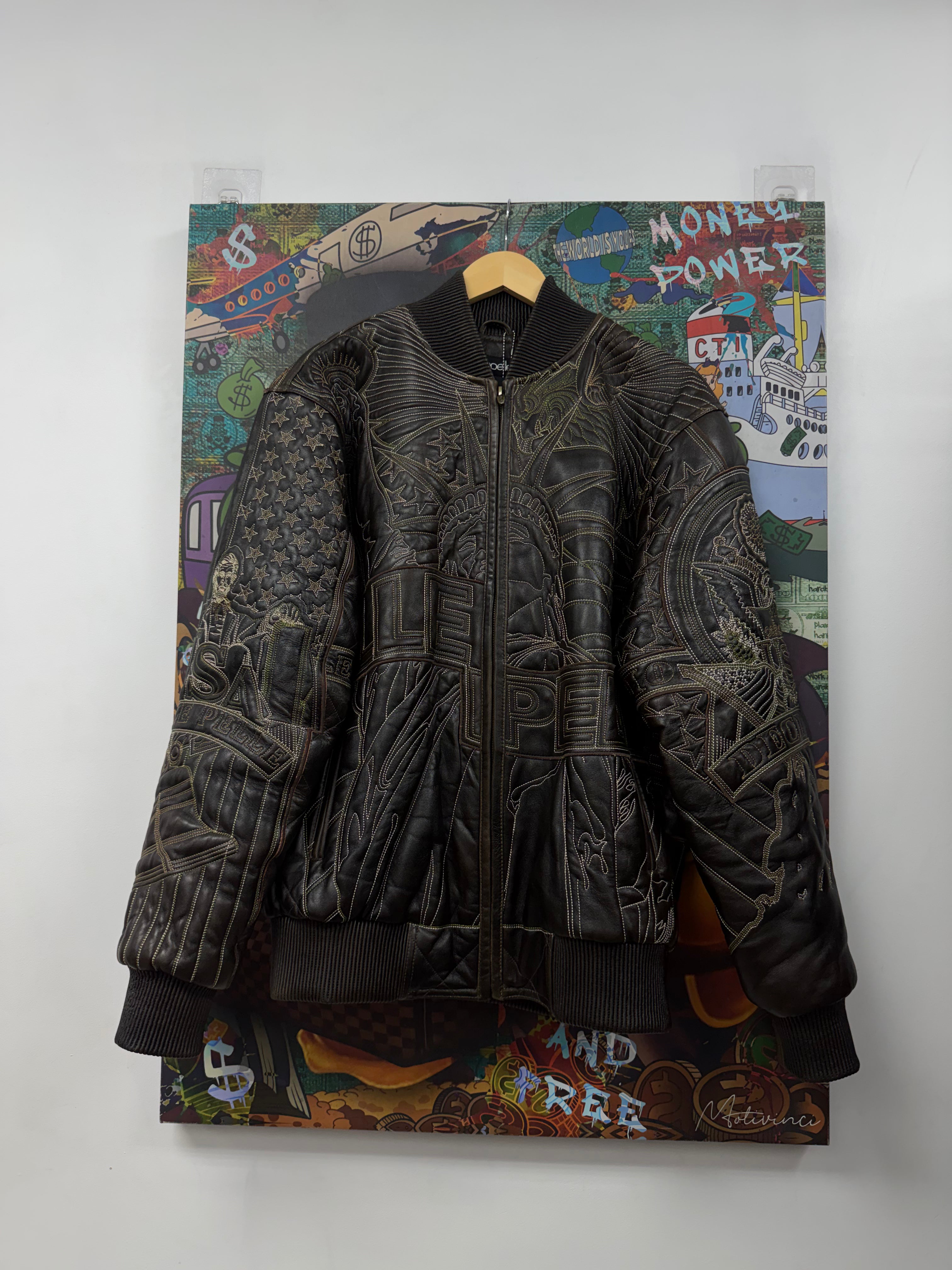 Pelle Pelle x WDW Monument Varsity Jacket