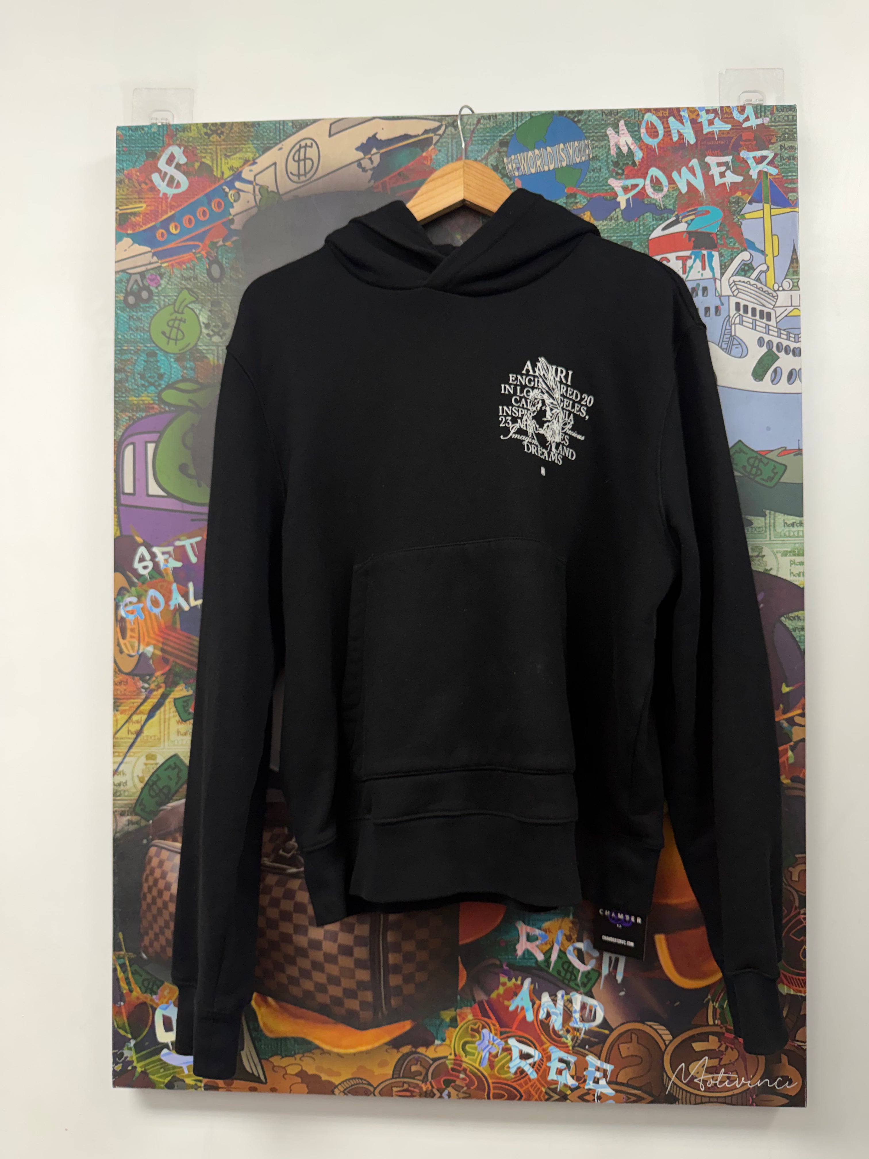 Amiri Black Dreamers Hoodie