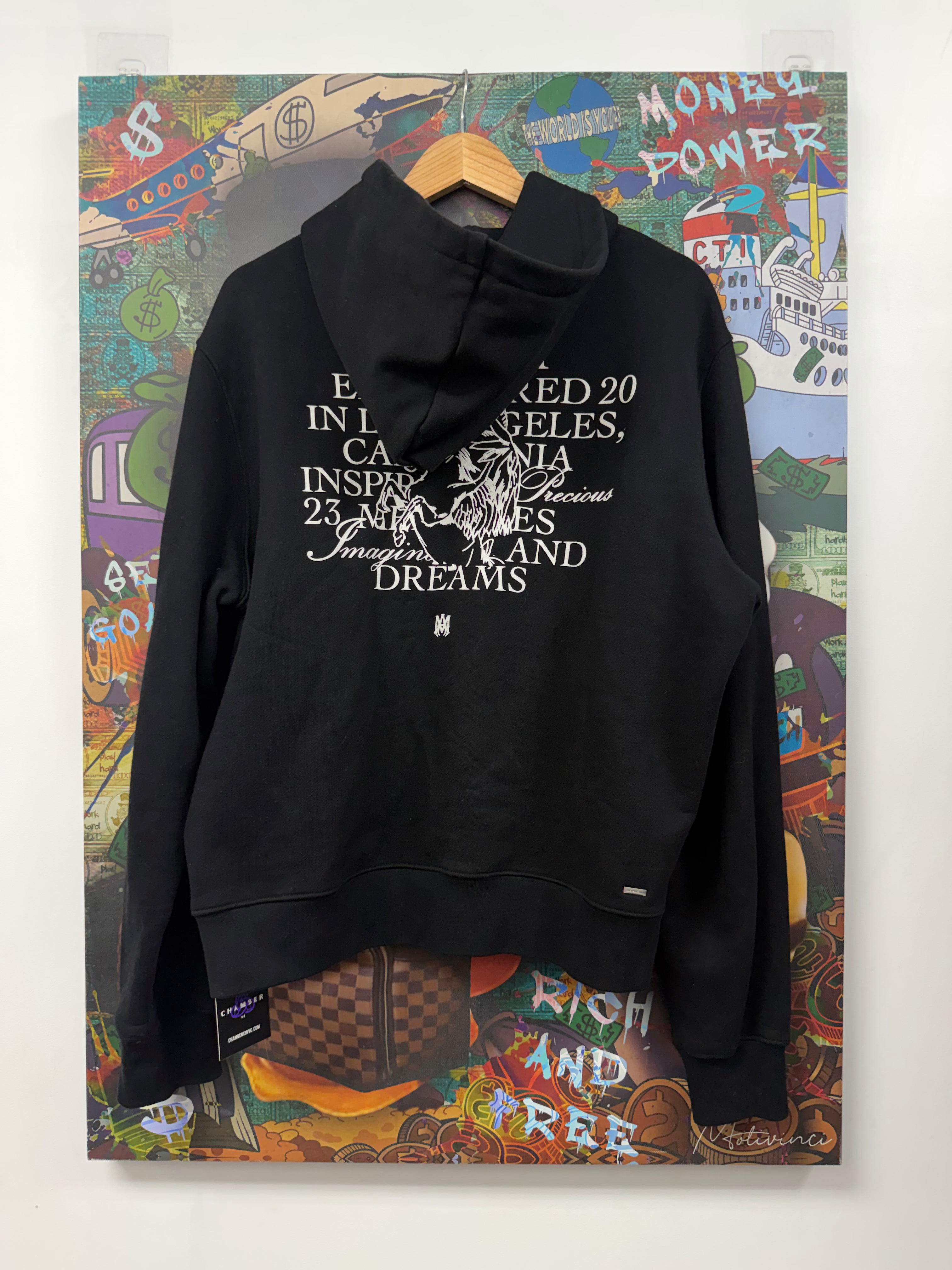 Amiri Black Dreamers Hoodie