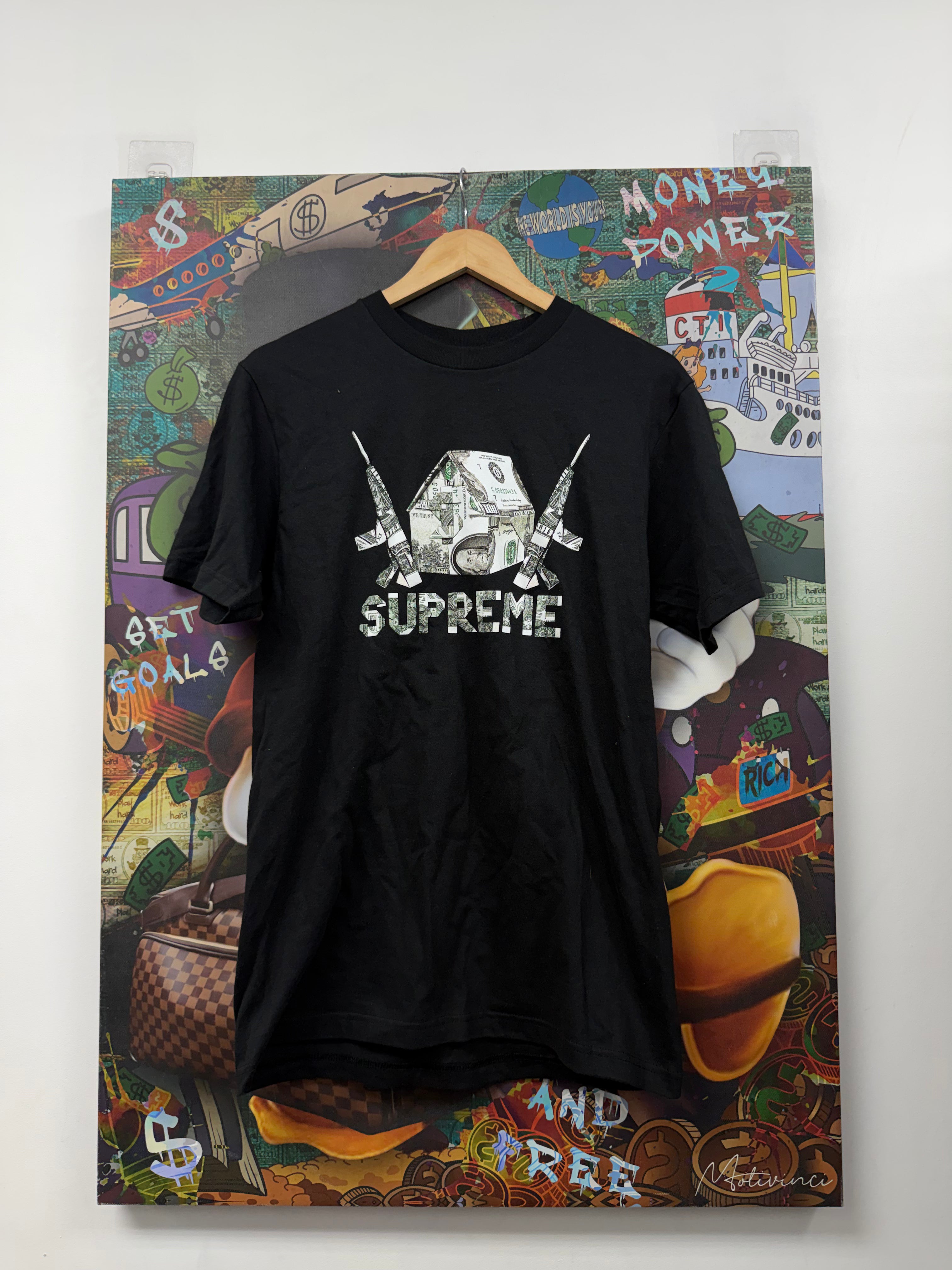 Supreme Black Origami Tee
