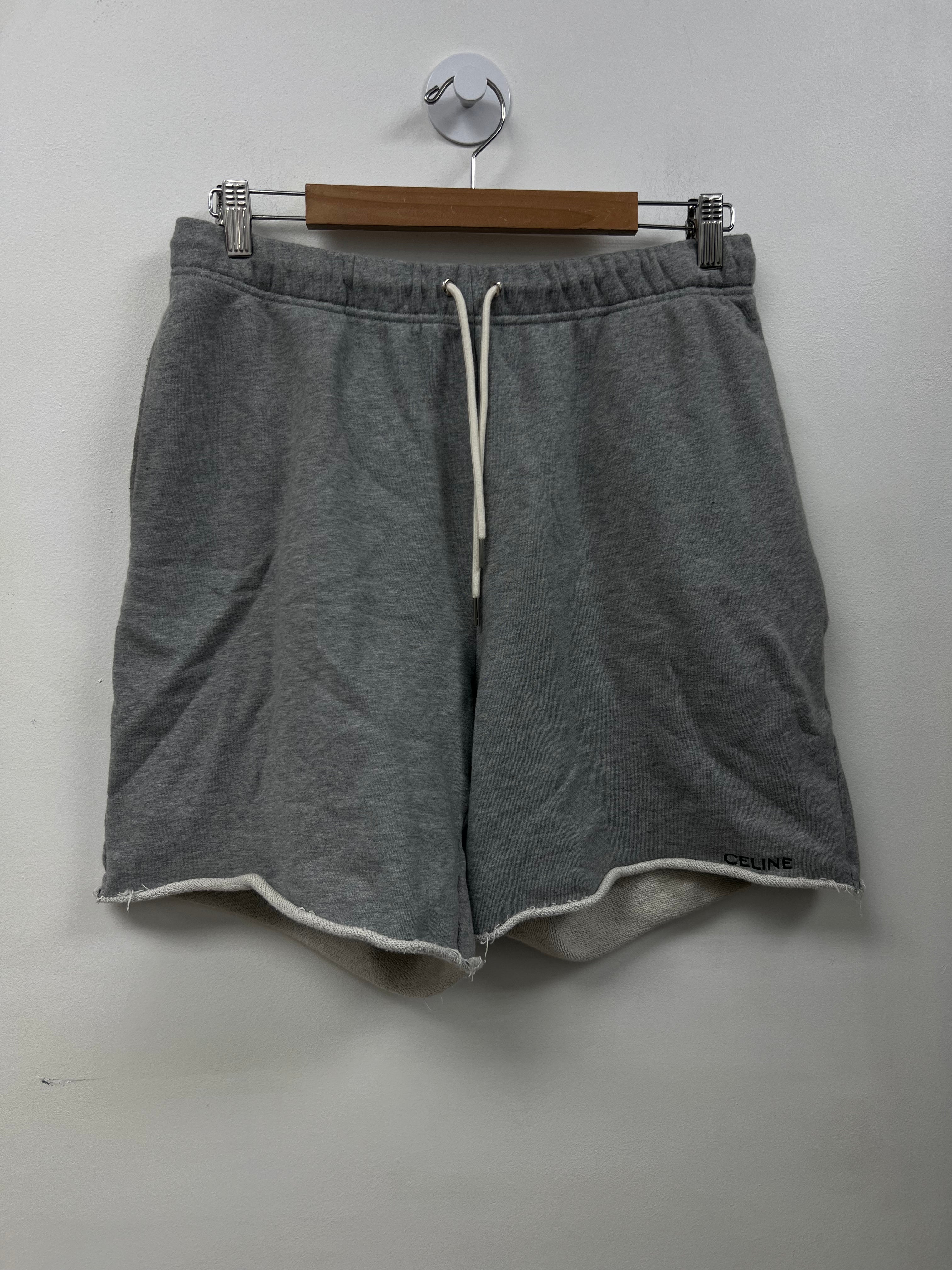 Celine Grey Sweat Shorts