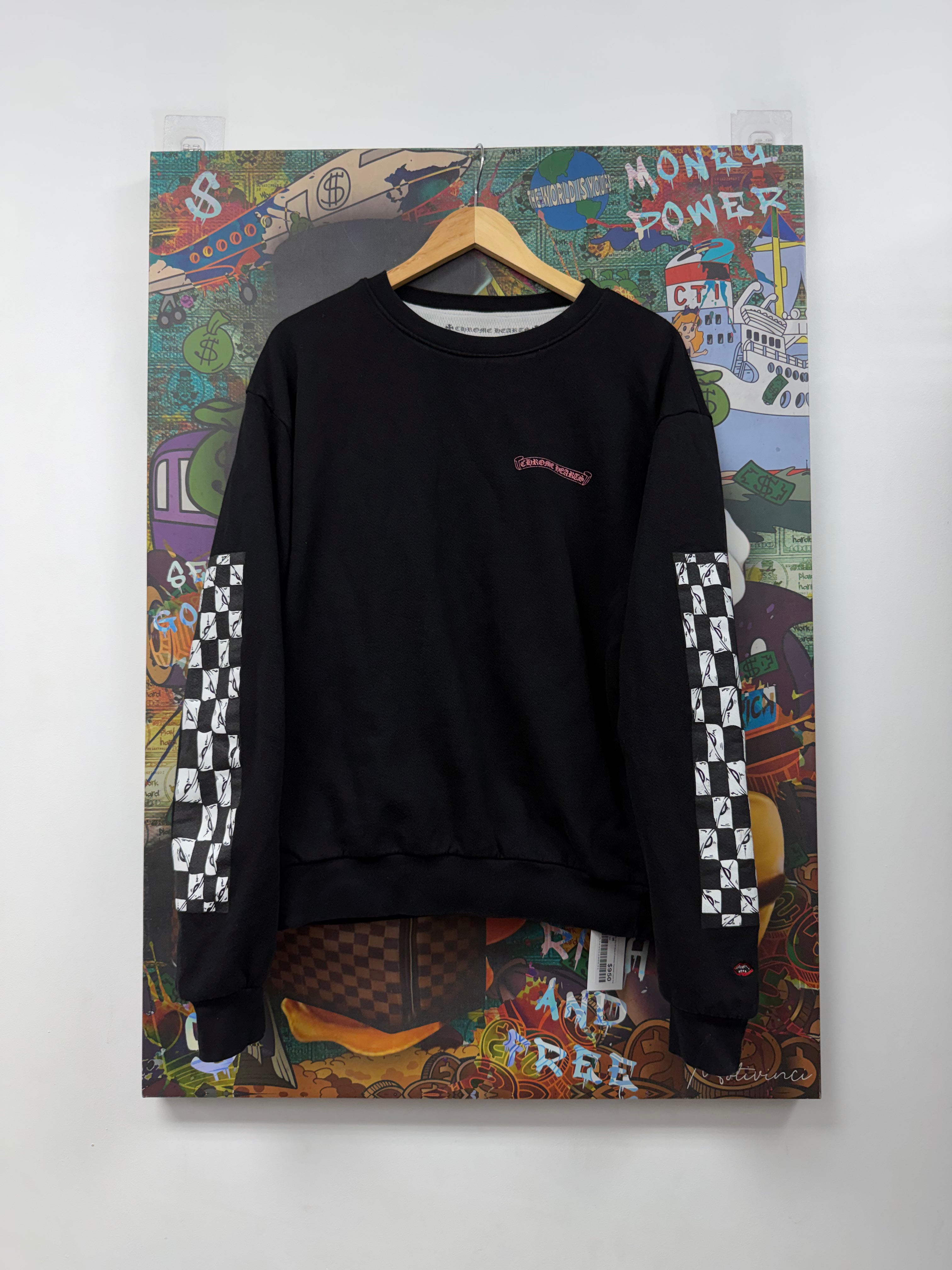 Chrome Hearts Matty Boy 99 Eyes Pretense Thermal Lined Crewneck