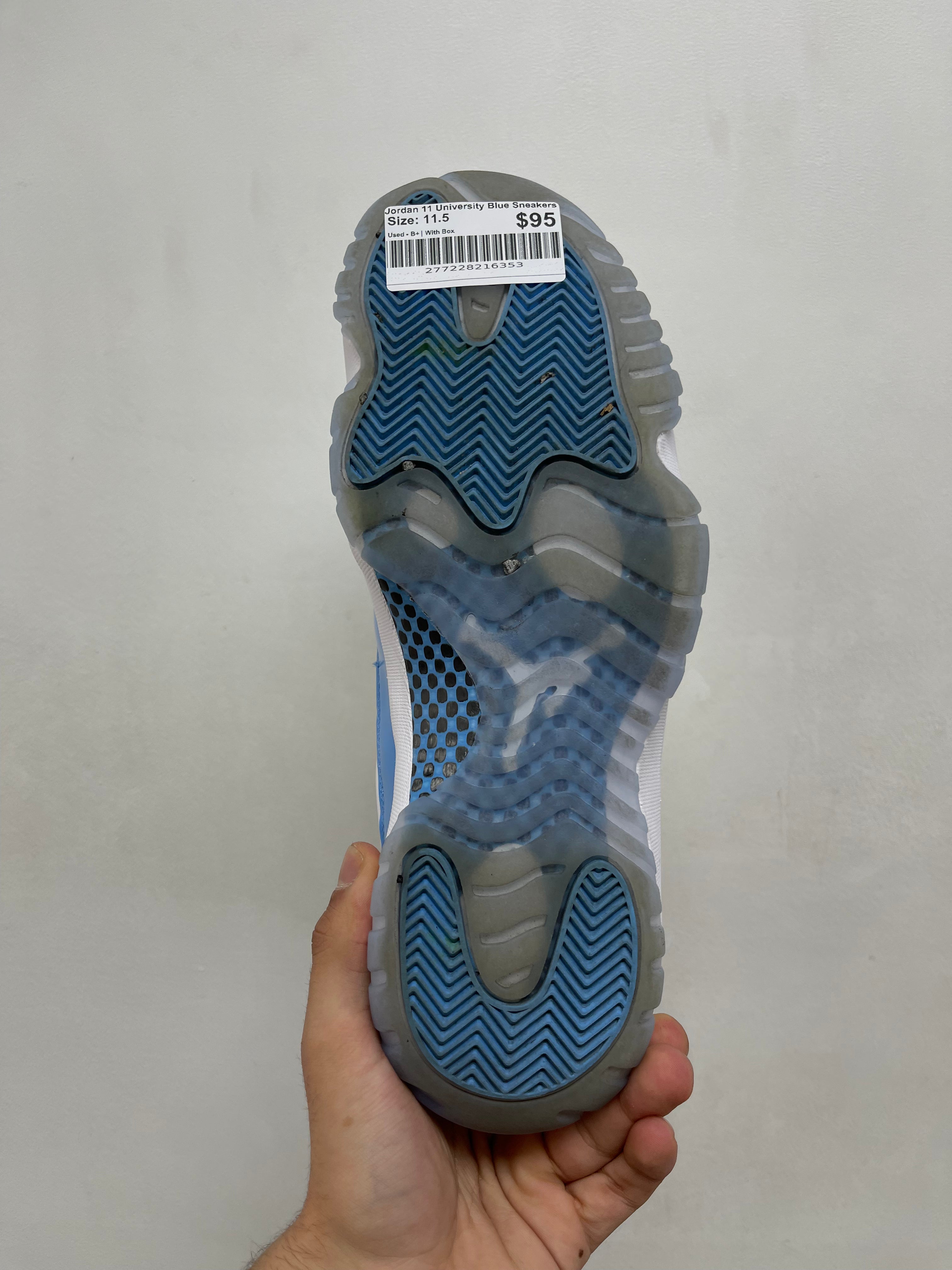 Jordan 11 University Blue Sneakers