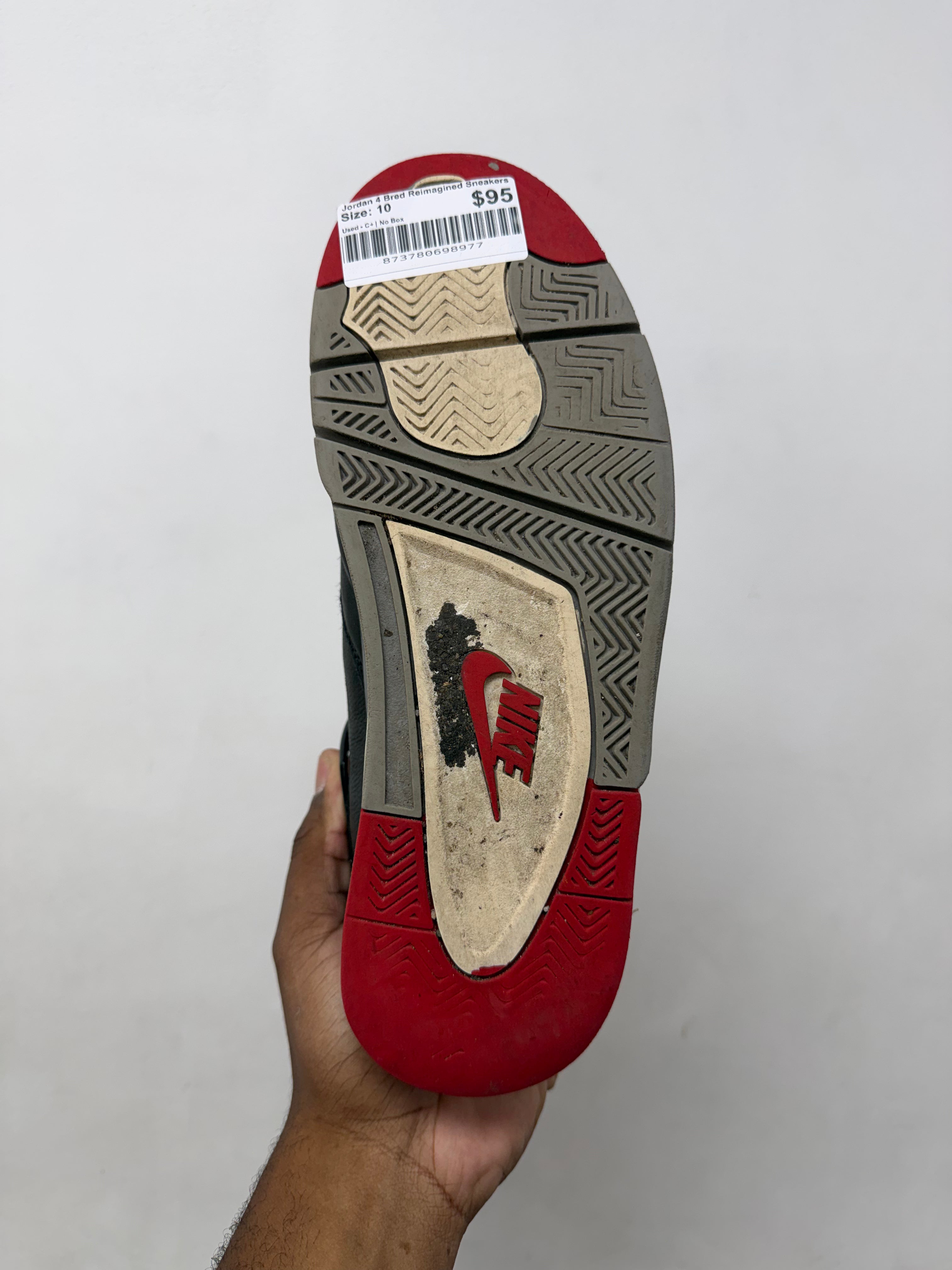 Jordan 4 Bred Reimagined Sneakers