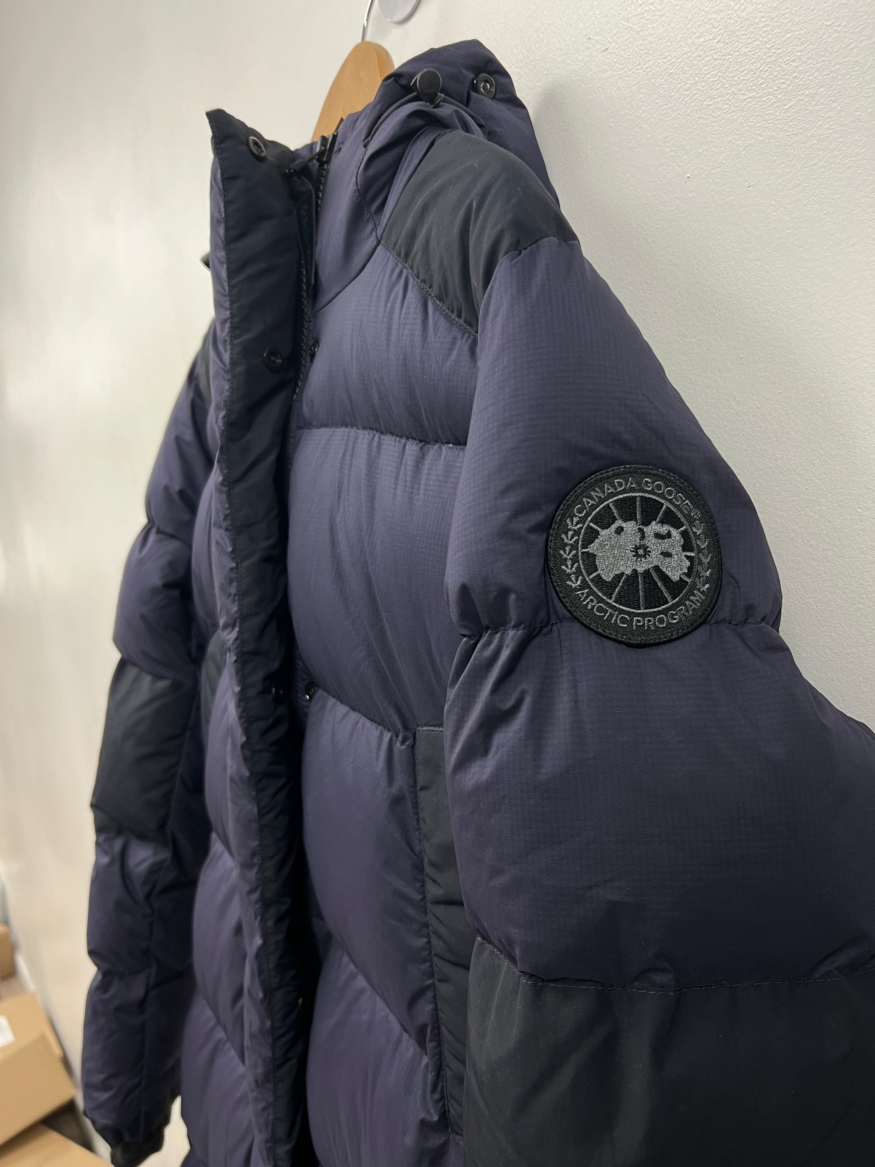 Canada Goose Navy Alliston Parka (Women's) Puffer Jacket