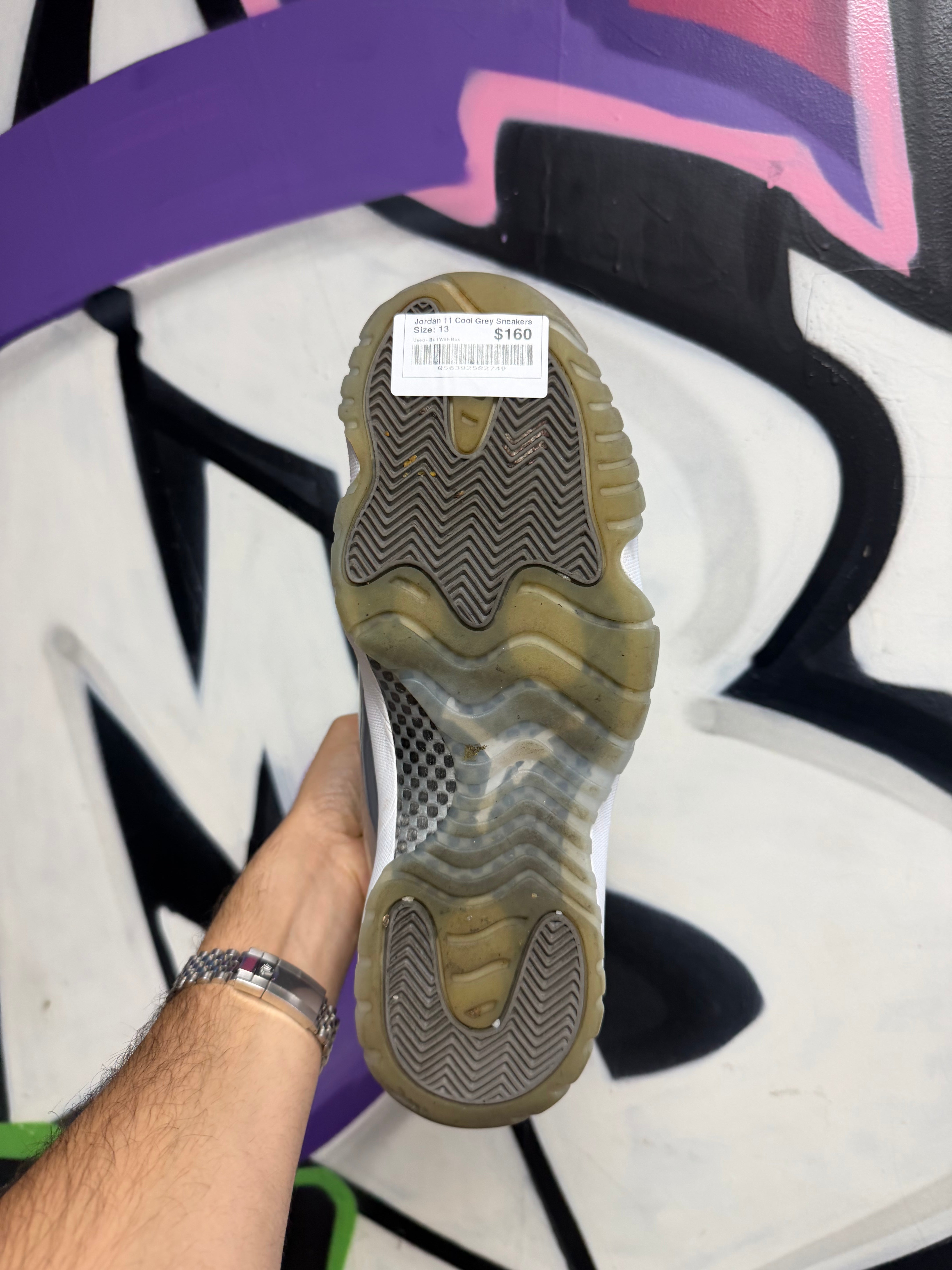 Jordan 11 Cool Grey Sneakers