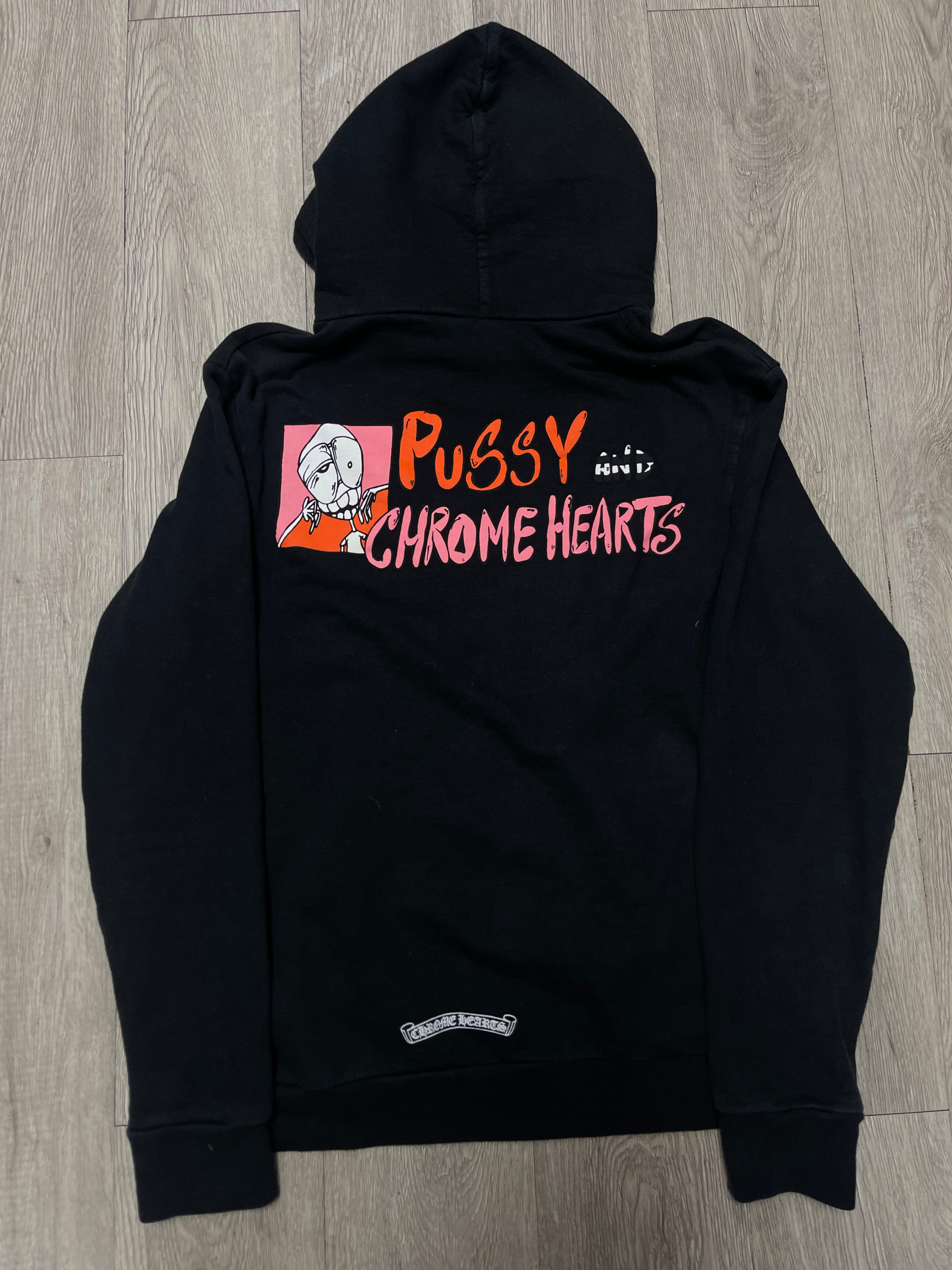 Chrome Hearts Pussy n Chrome Hoodie