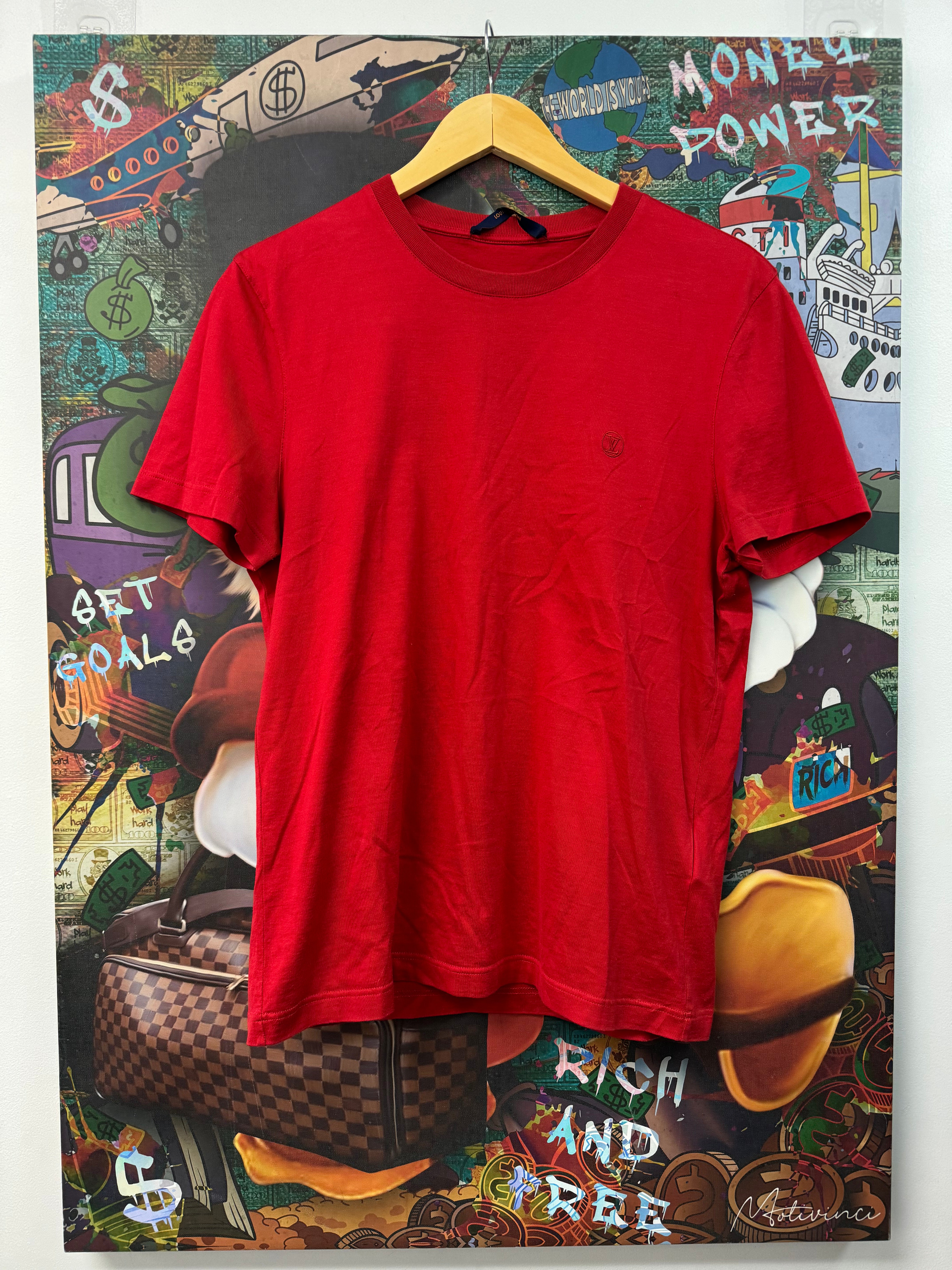 Louis Vuitton Red Classic Tee