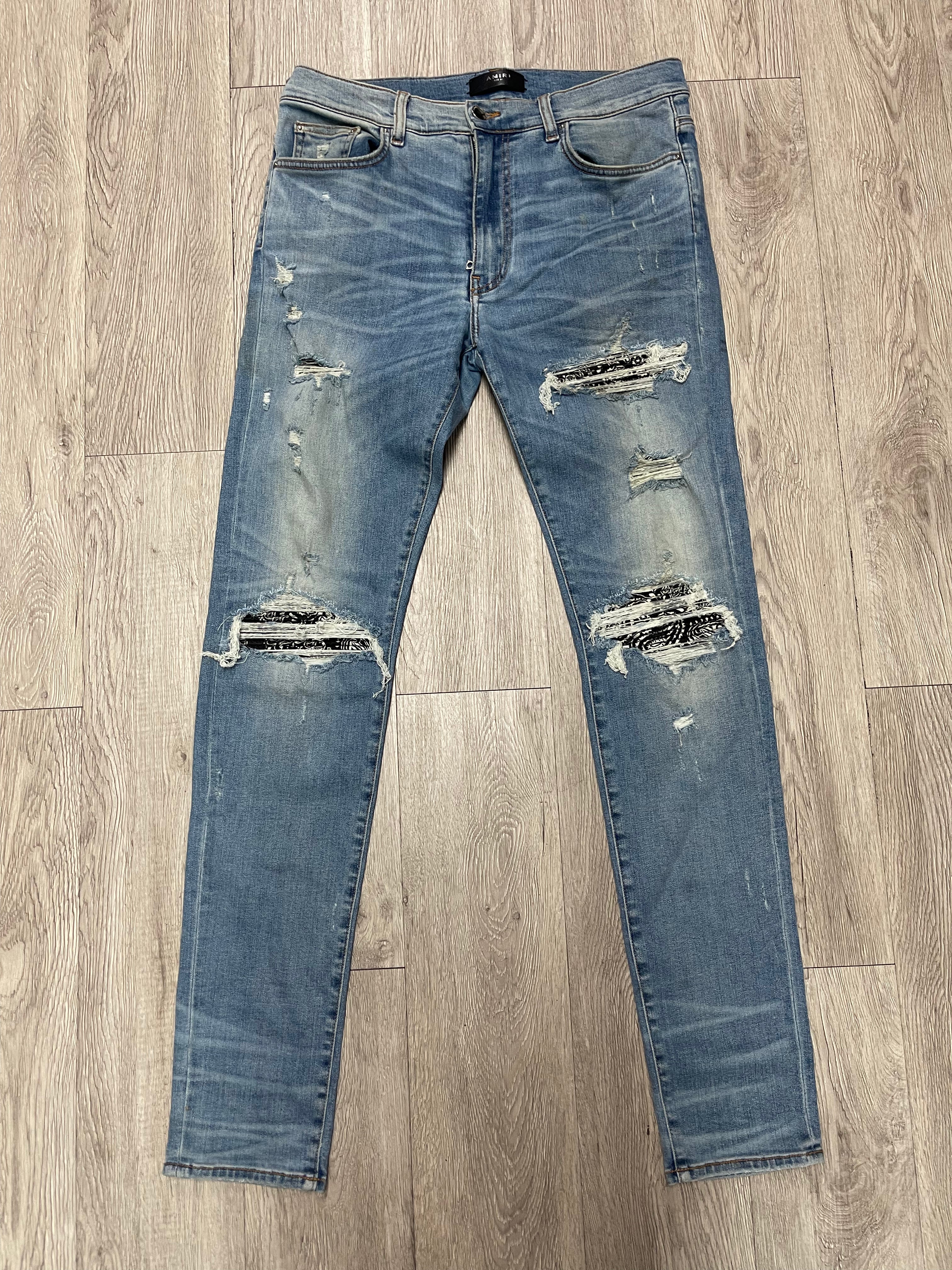 Amiri MX1 Light Wash Old Season Jeans