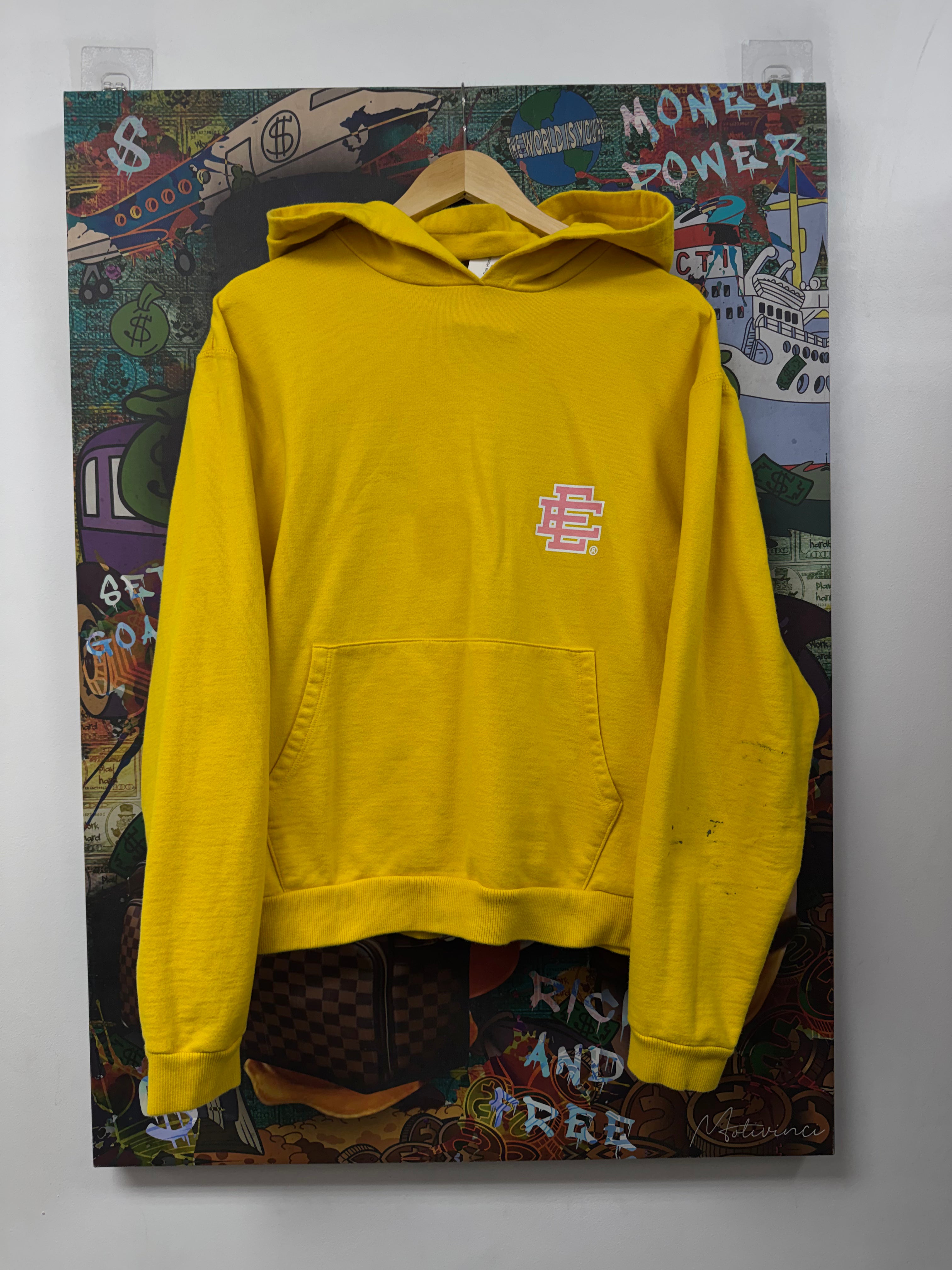 Eric Emanuel Yellow Pink Hoodie