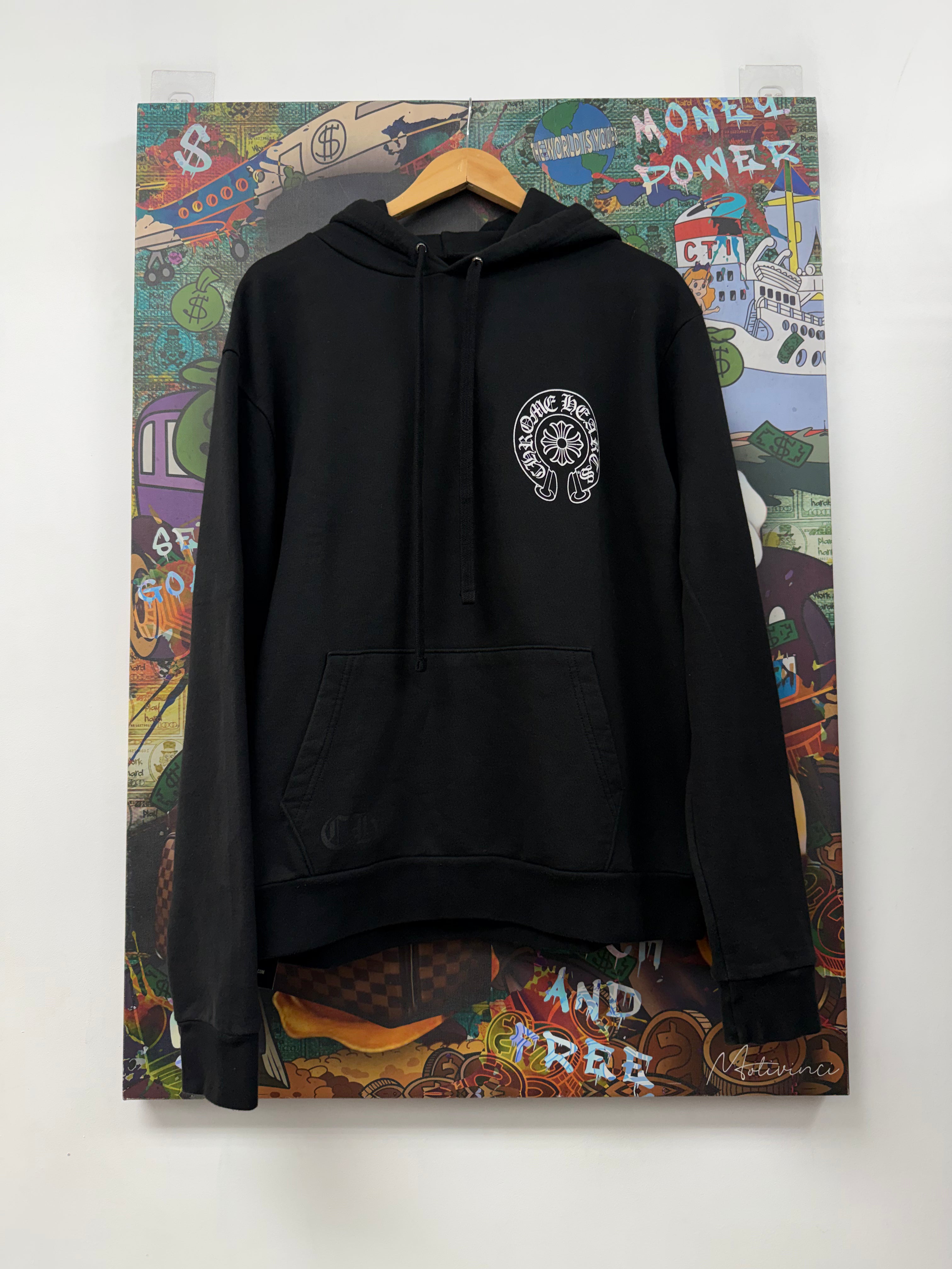 Chrome Hearts Black New York Horseshoe Hoodie