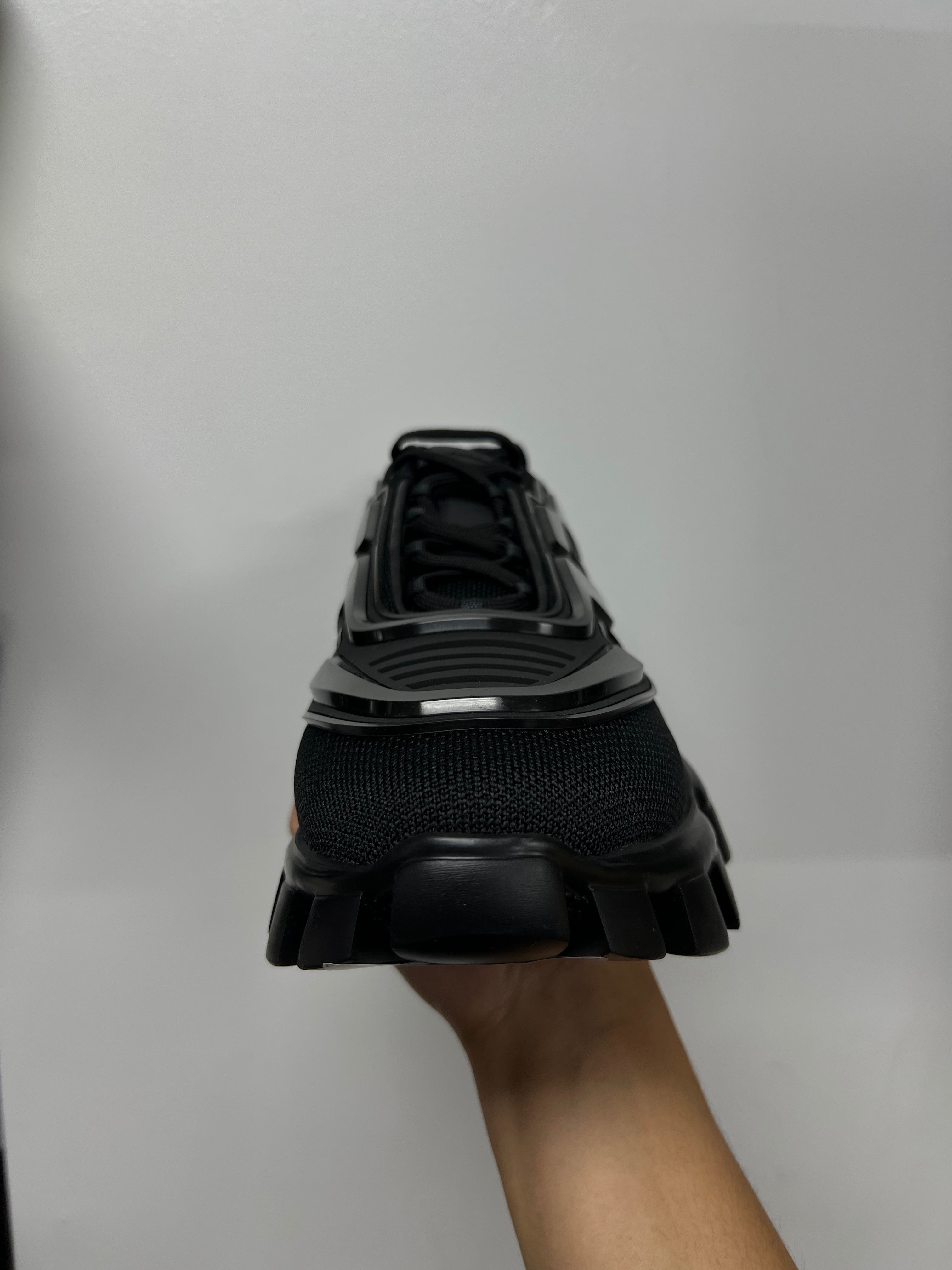 Prada Black Cloudbust Sneakers
