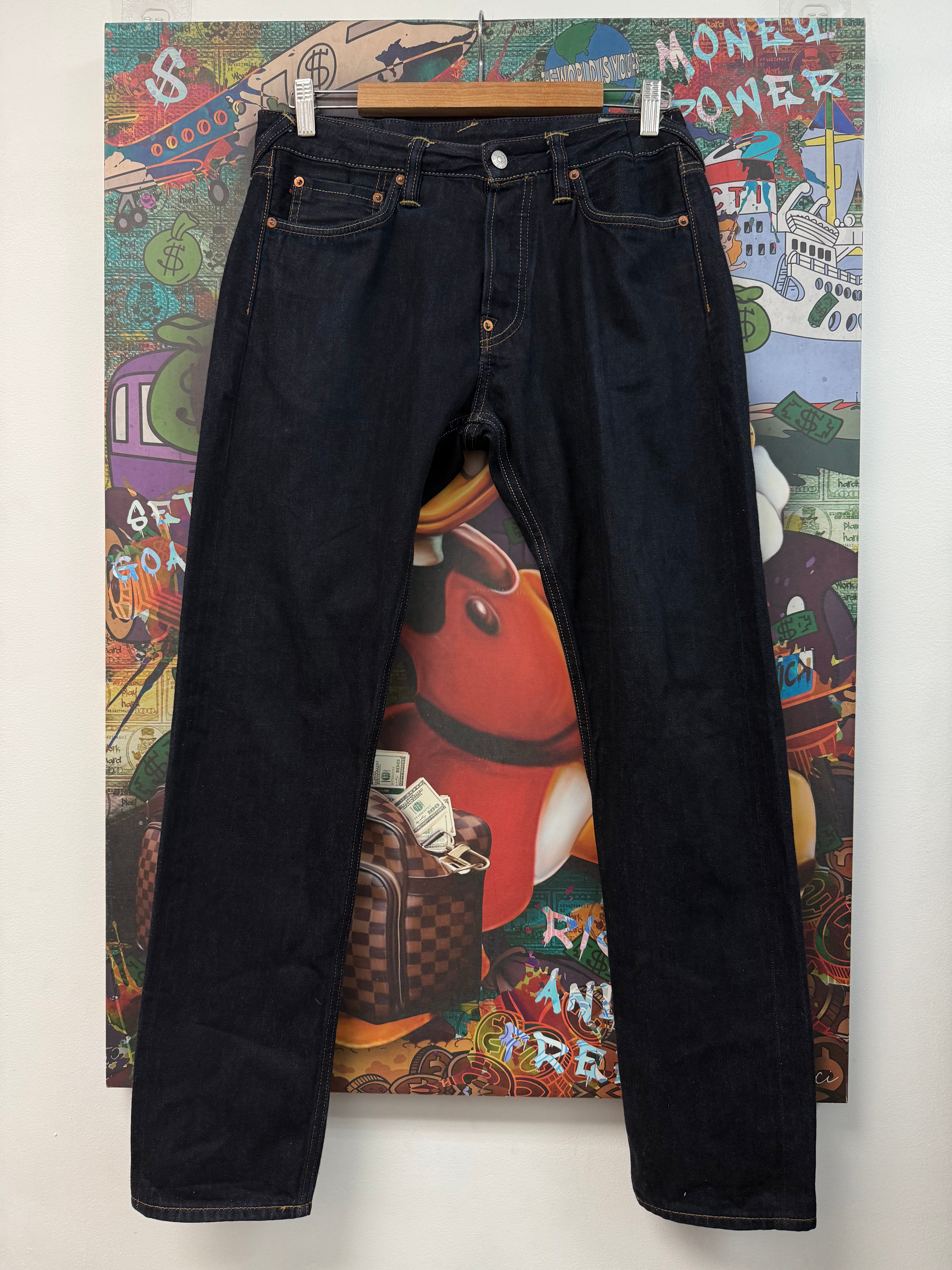 Evisu Dark Selvedge Jeans