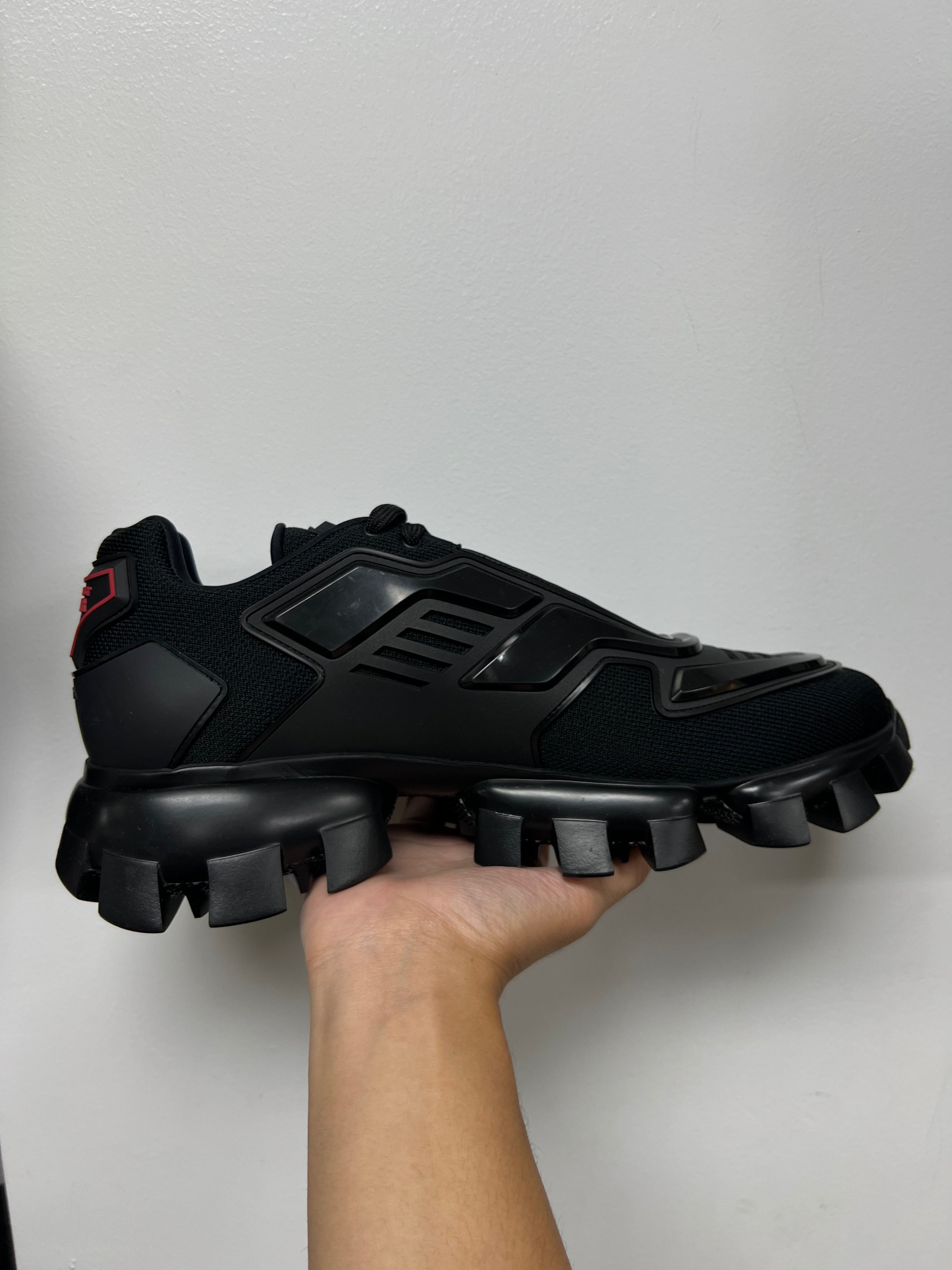 Prada Black Cloudbust Sneakers