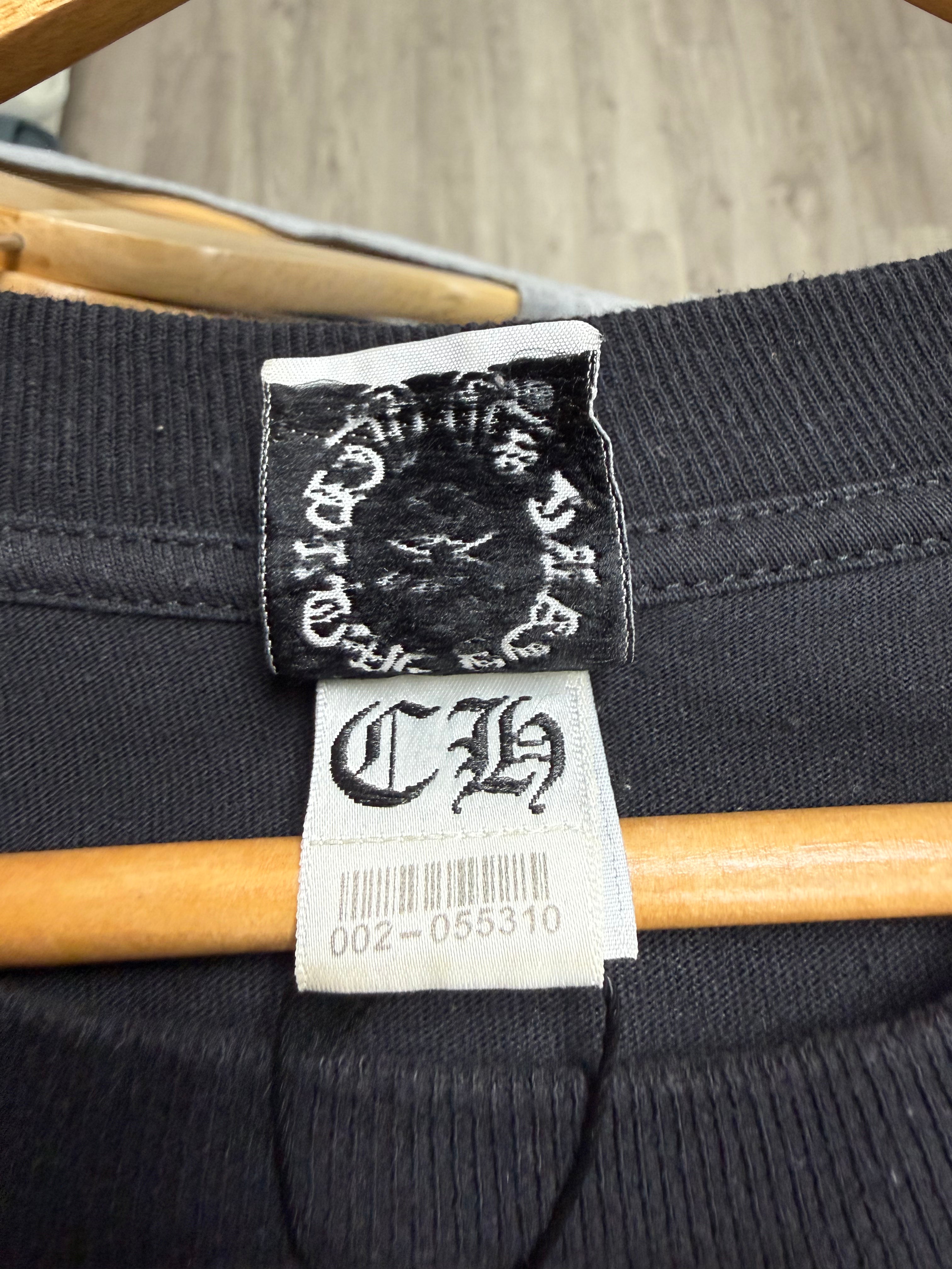 Chrome Hearts Black Tonal Dagger Long Sleeve