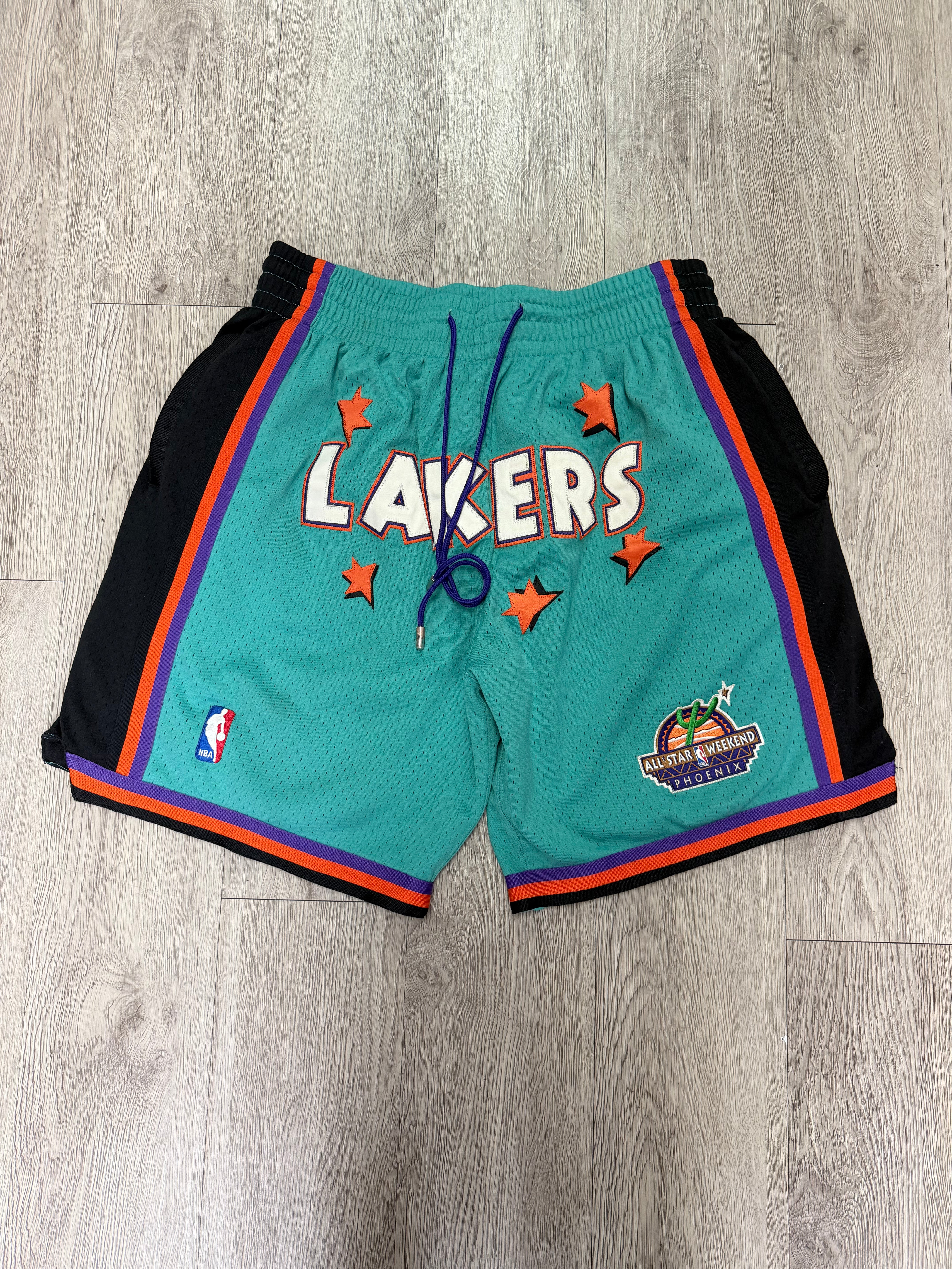 Just Don Teal Lakers Shorts