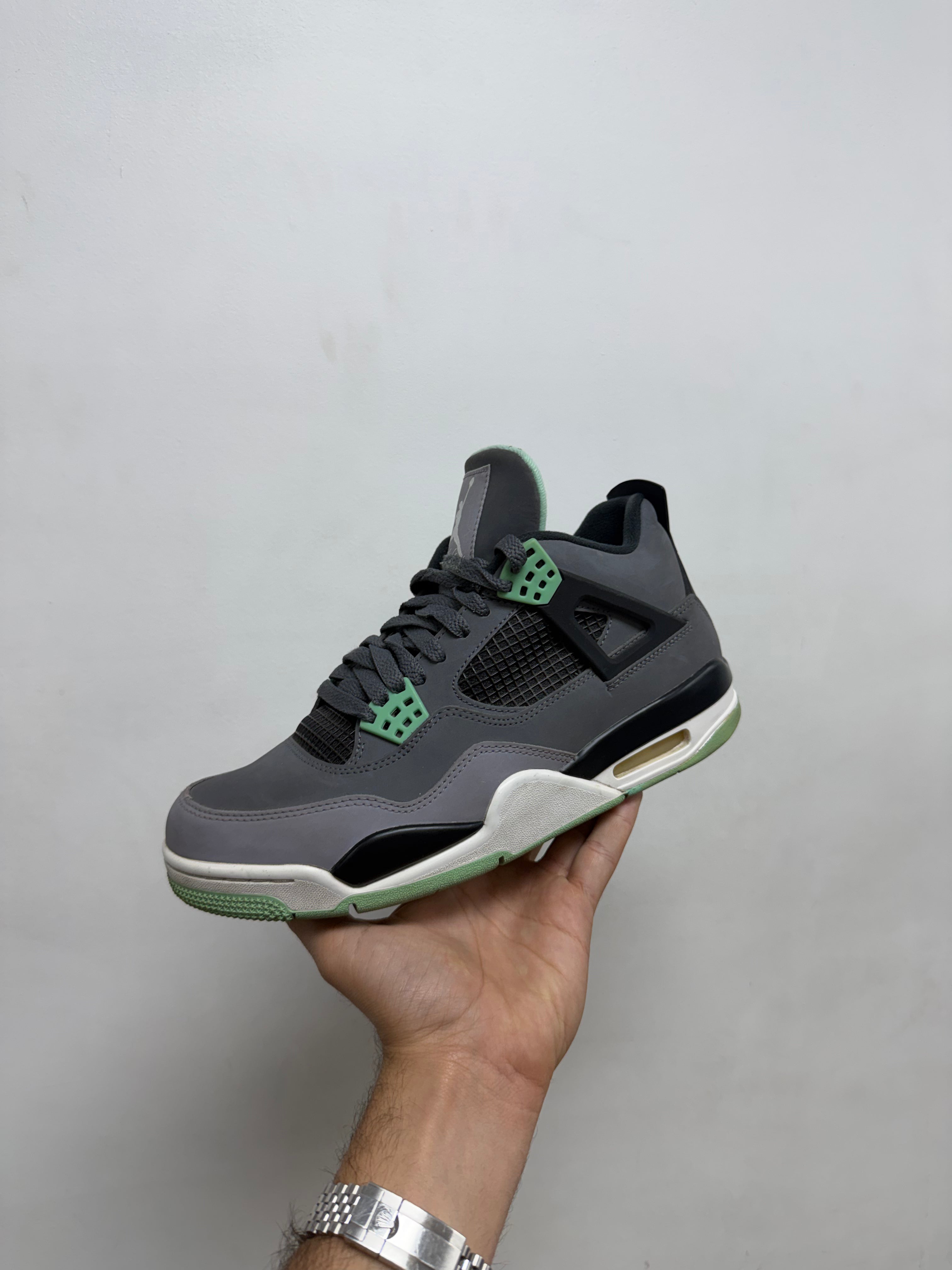 Jordan 4 Green Glow Sneakers
