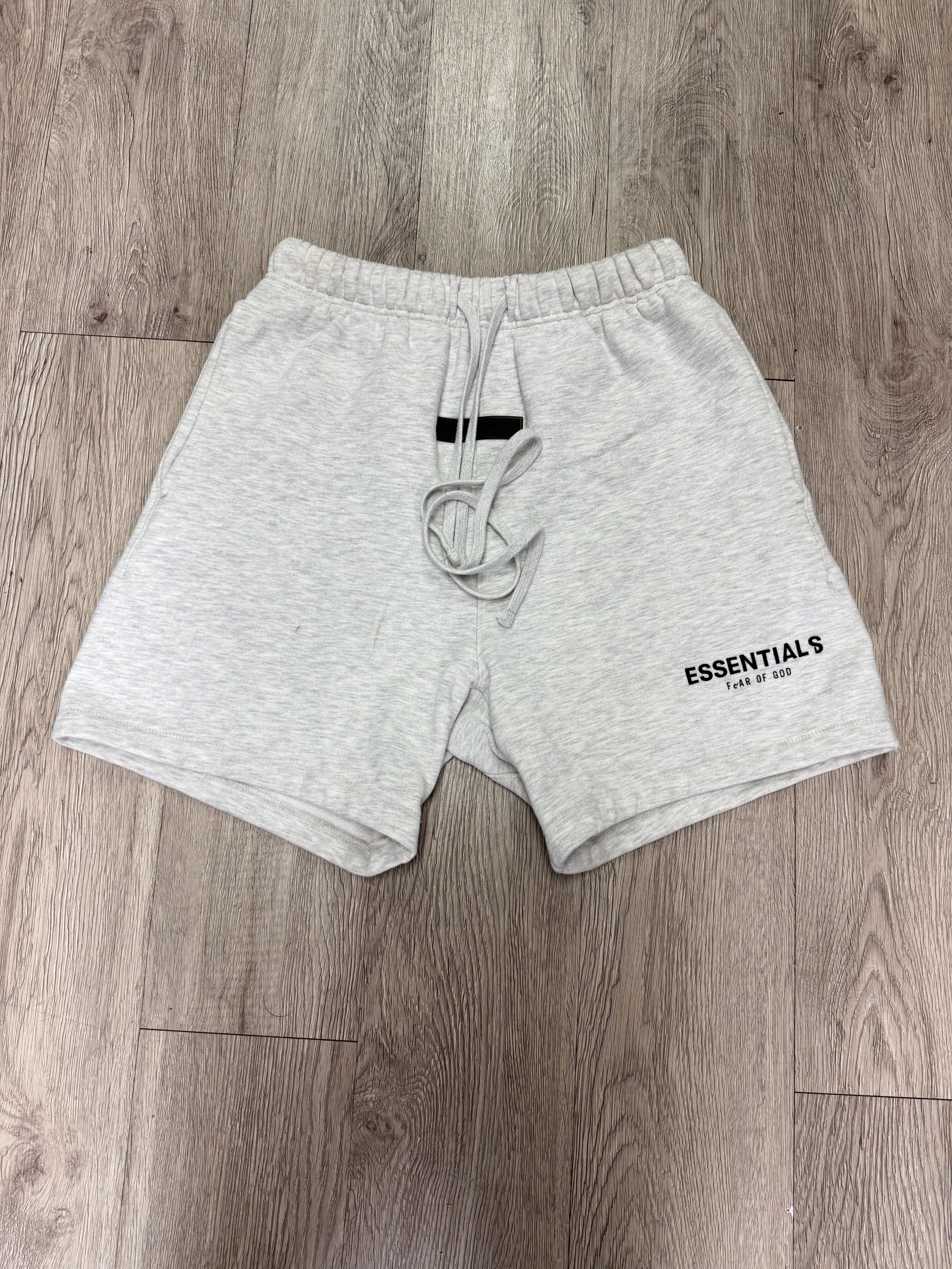 Essentials Light Oatmeal Shorts