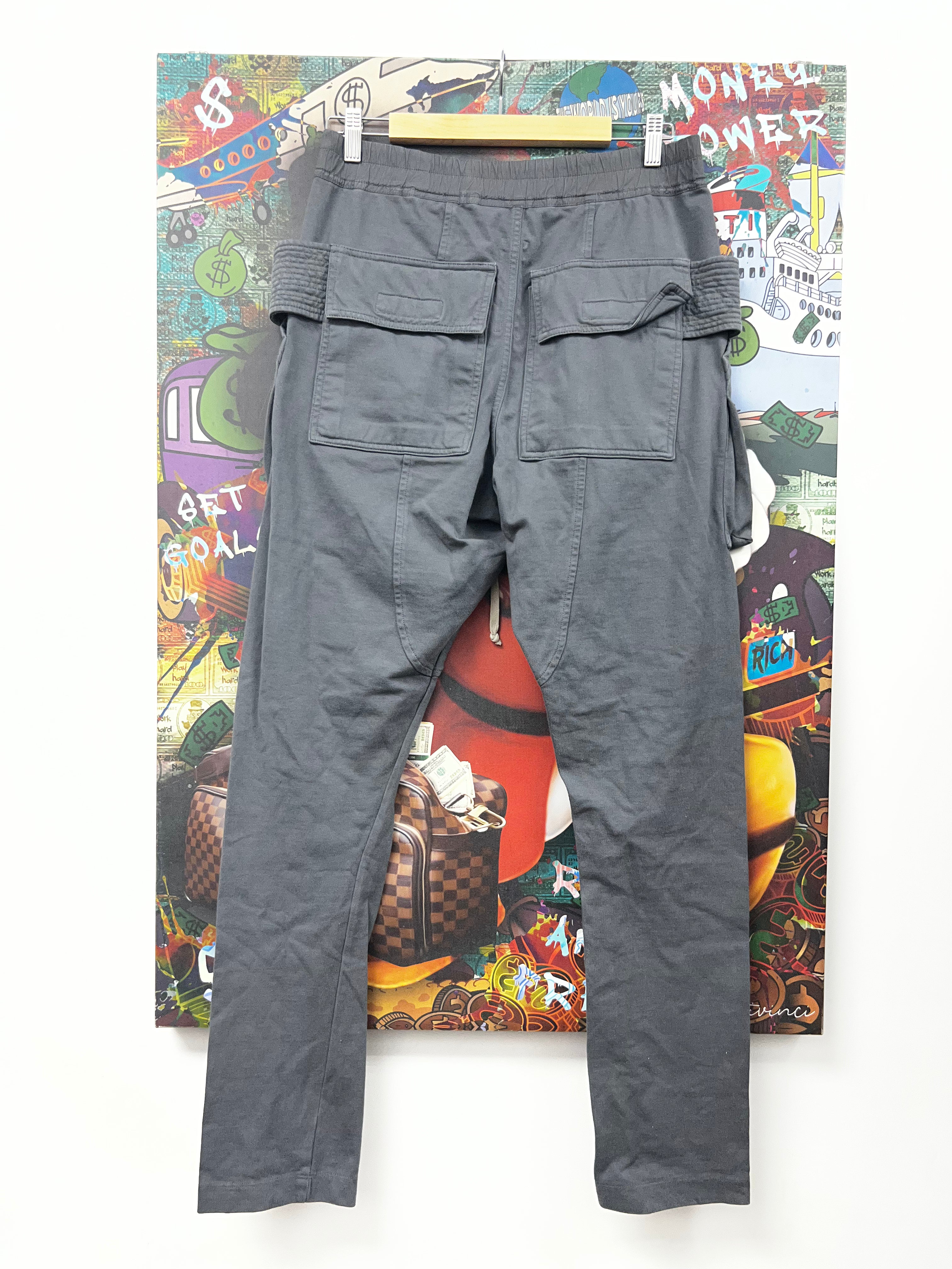 Rick Owens Grey Creatch Sweats