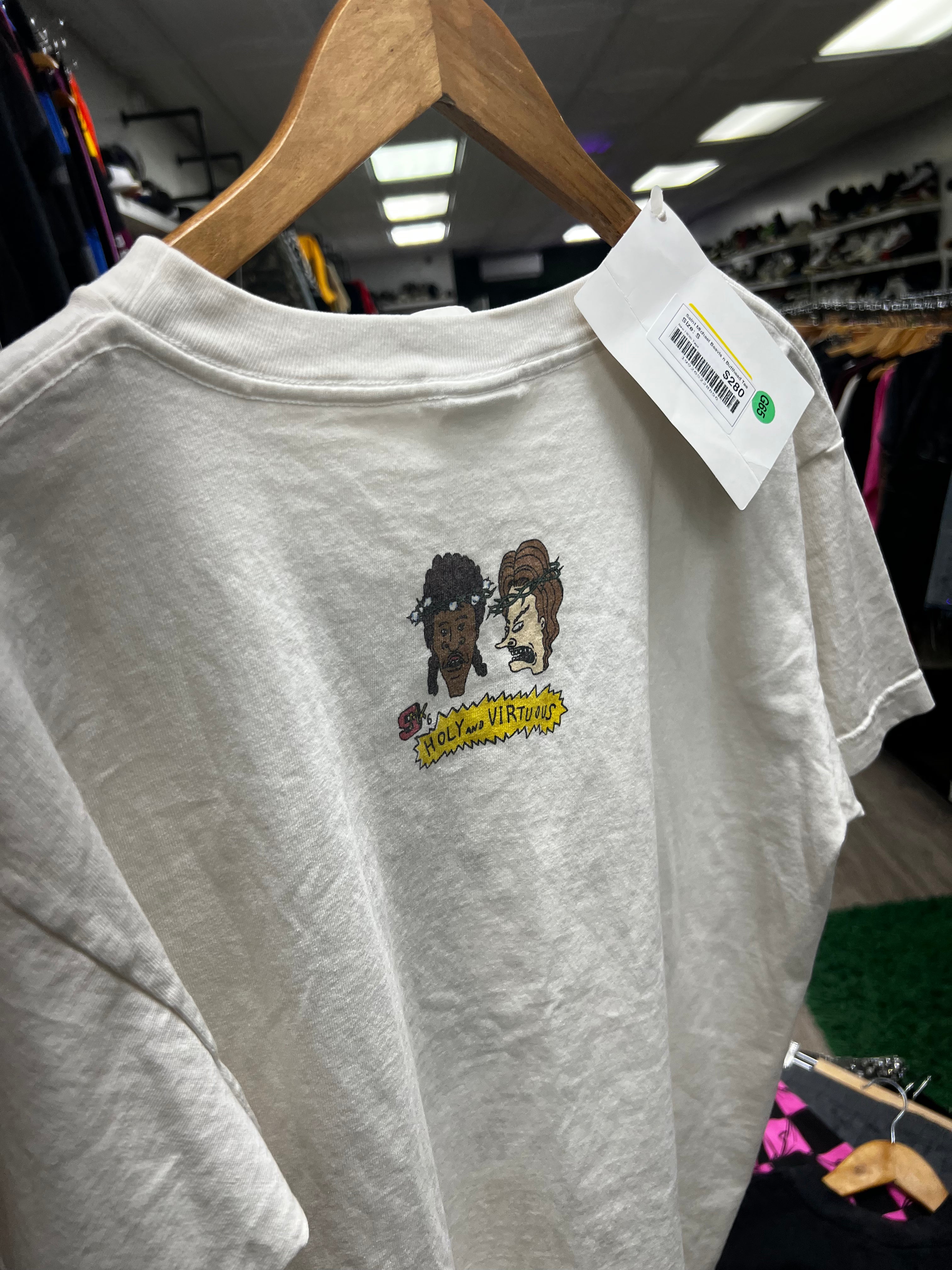 Saint Michael Beavis n Butthead Tee