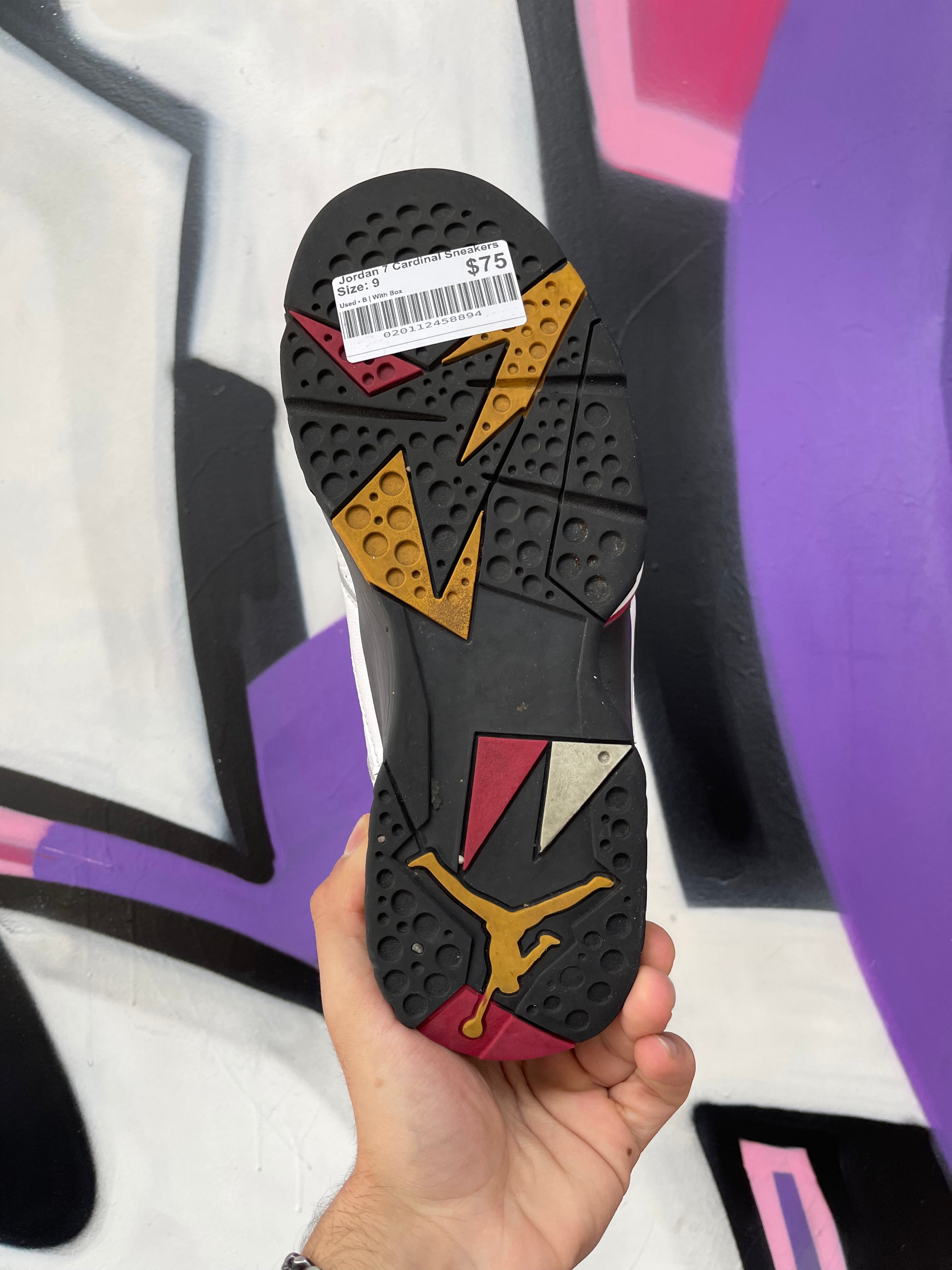 Jordan 7 Cardinal Sneakers